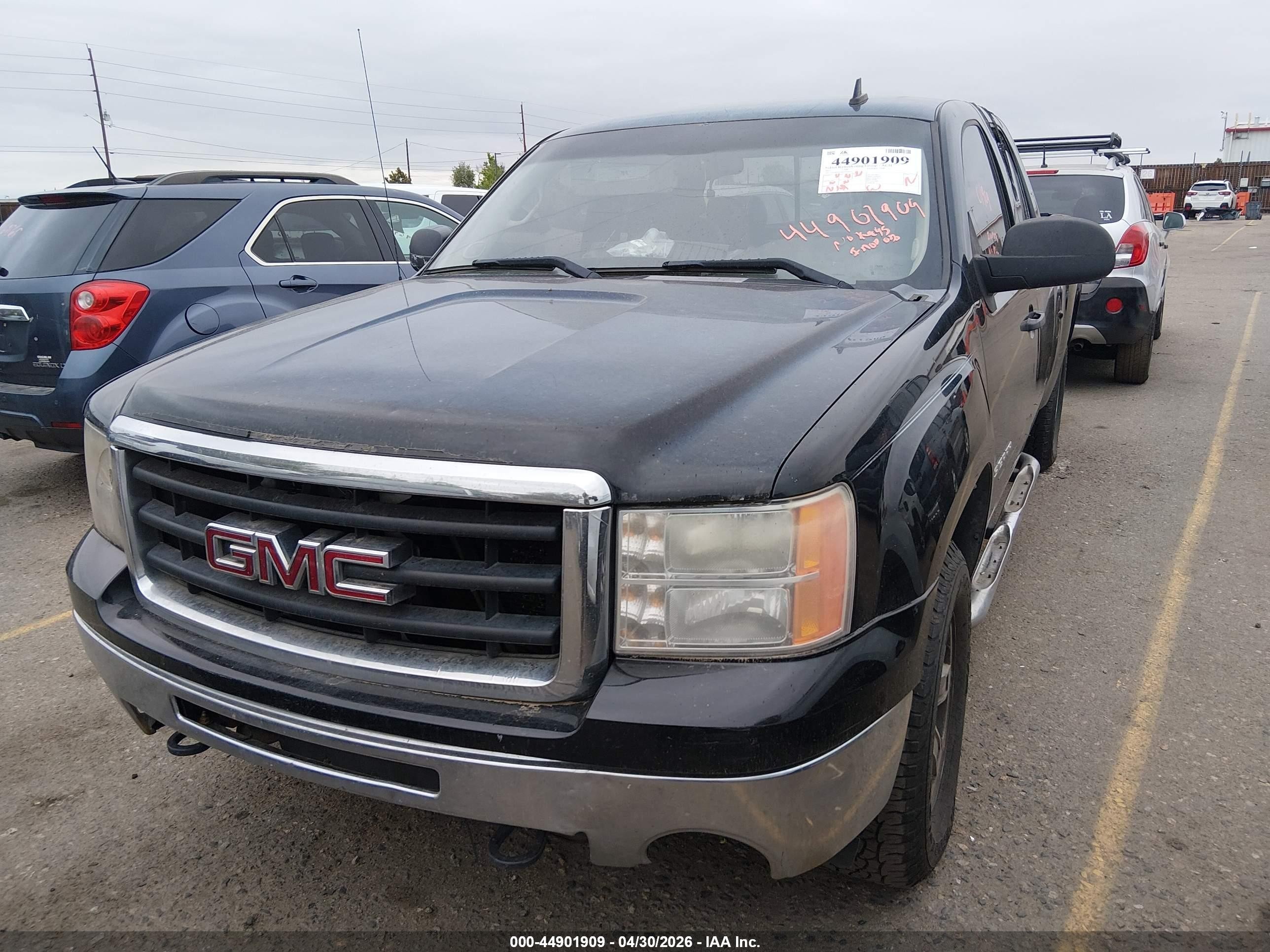 2011 Gmc Sierra 1500 Sle Black vin: 1GTR2VE39BZ400655