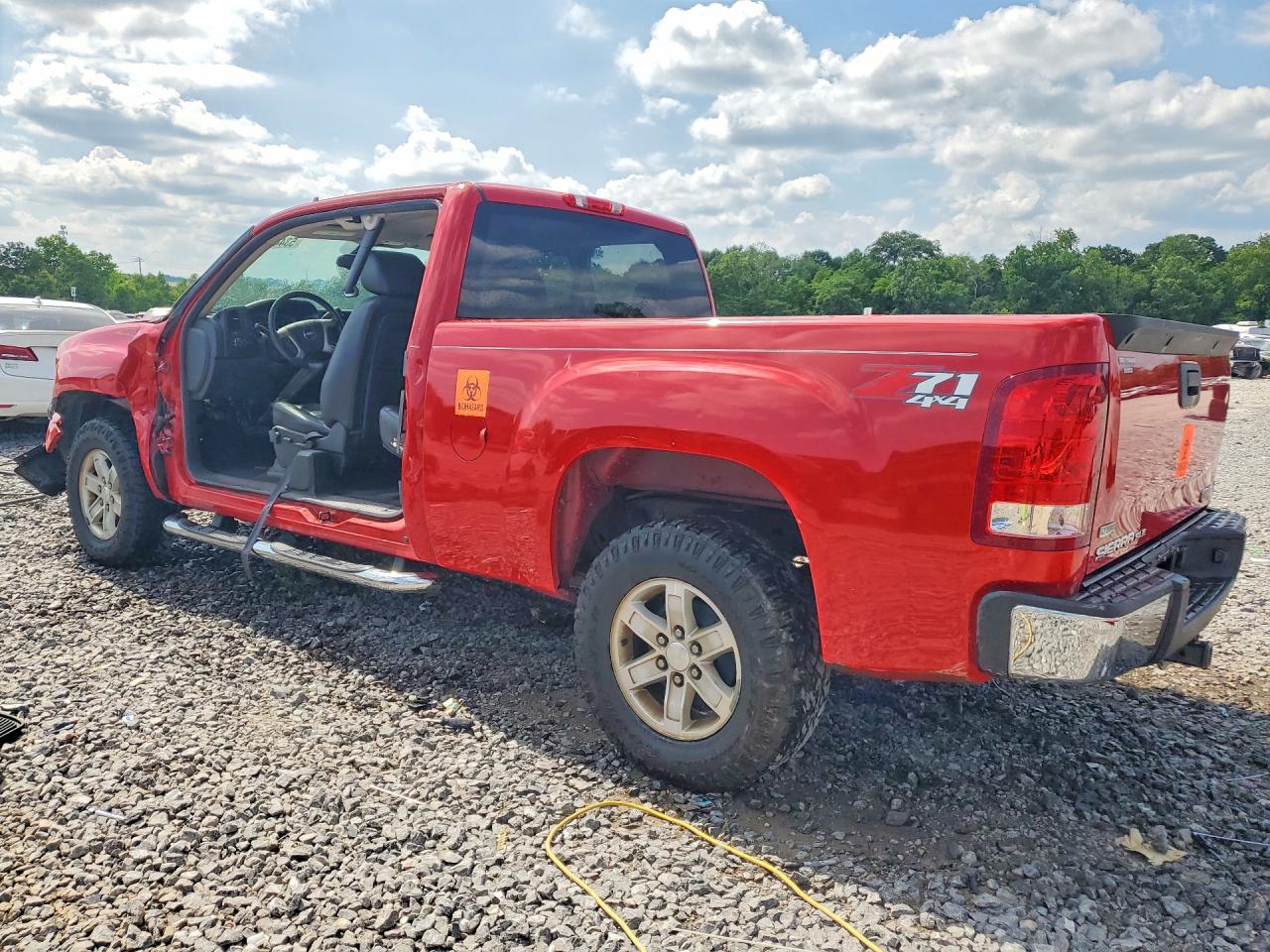 2011 Gmc Sierra K1500 Sle Red vin: 1GTR2VE3XBZ142811