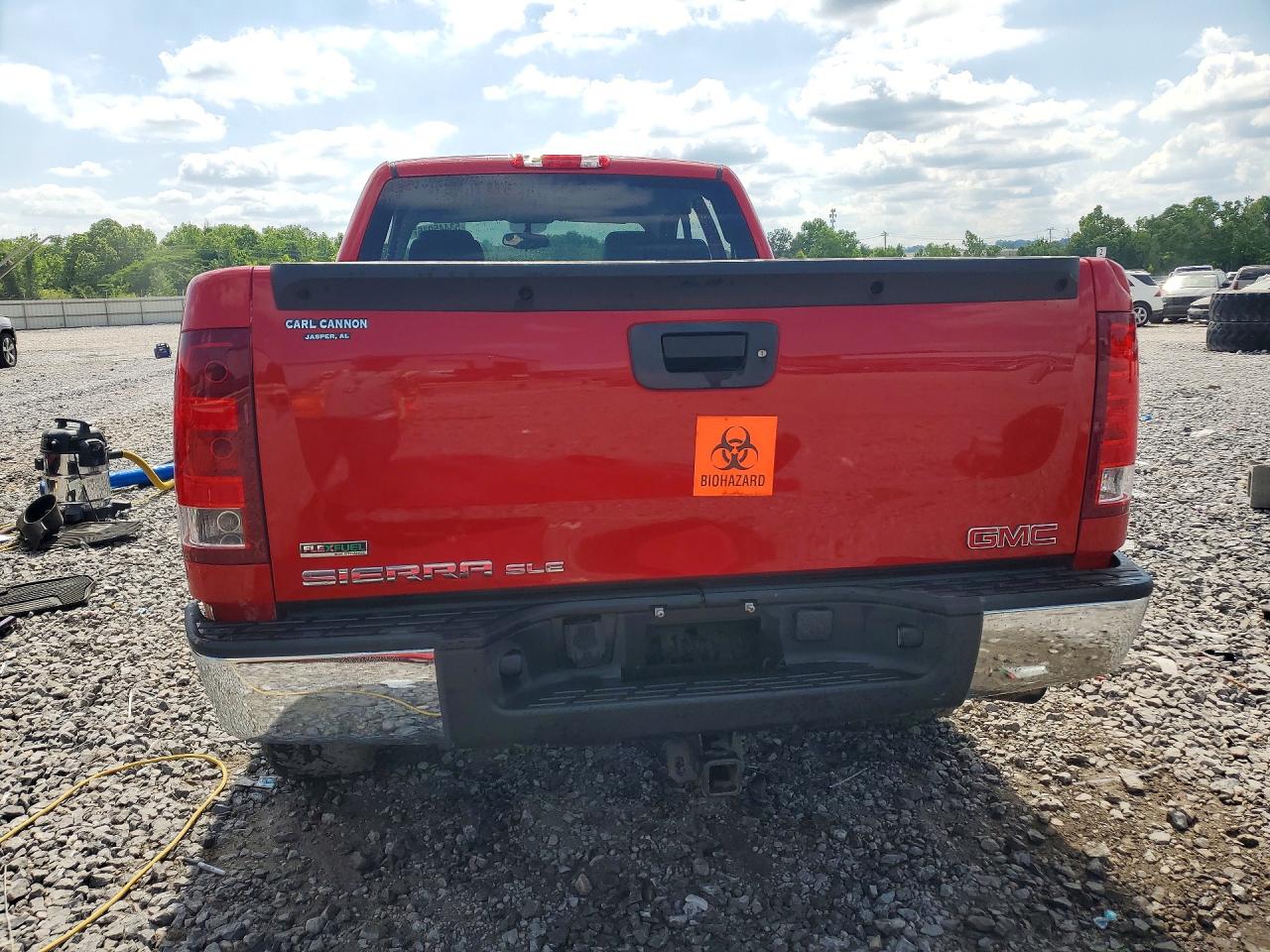 2011 Gmc Sierra K1500 Sle Red vin: 1GTR2VE3XBZ142811