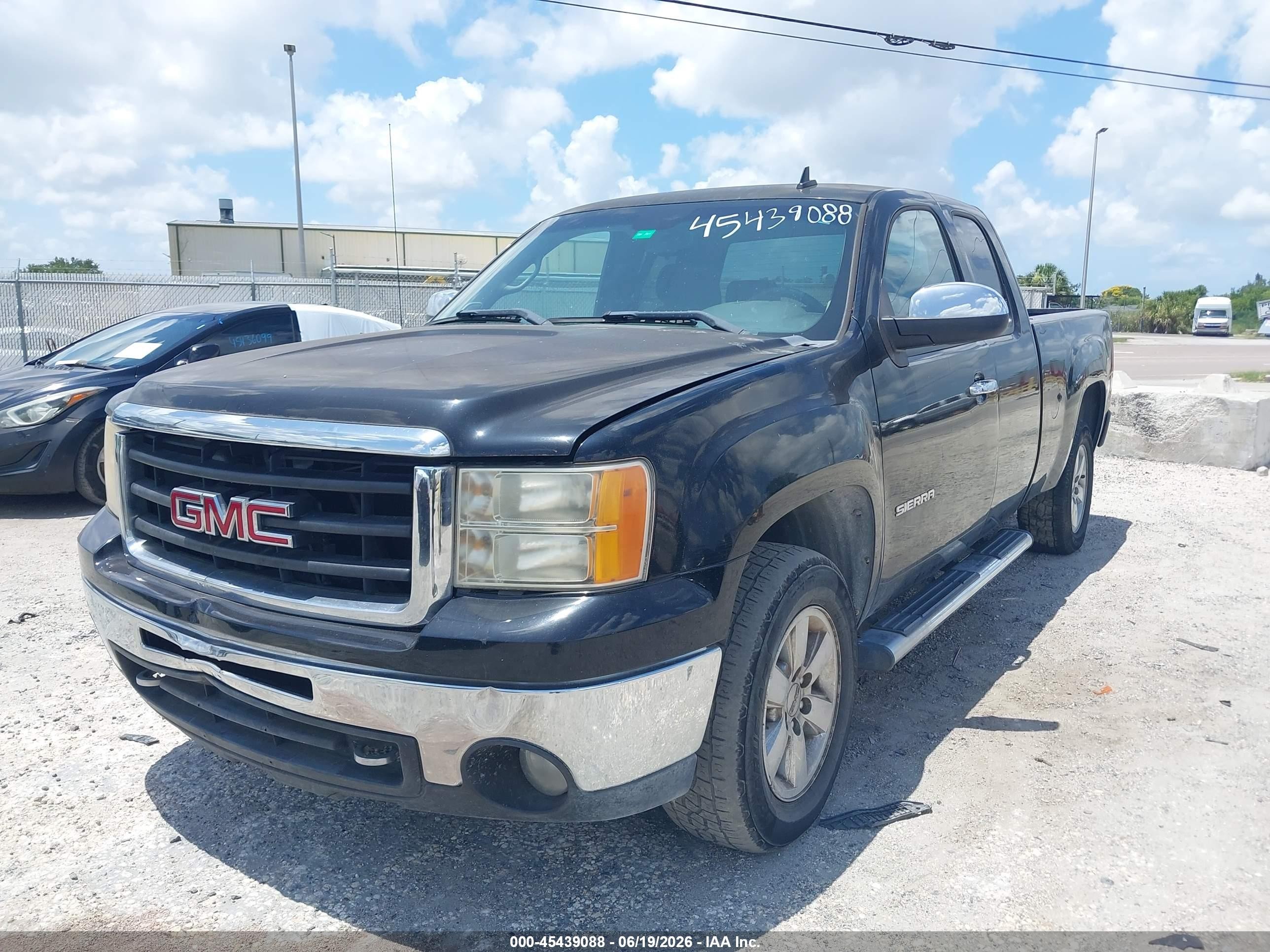 2011 Gmc Sierra 1500 Sle Black vin: 1GTR2VE3XBZ249440