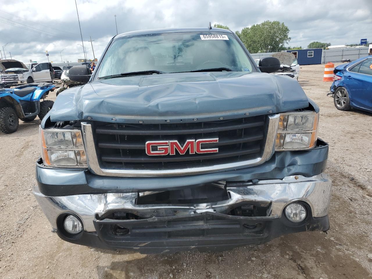 2011 Gmc Sierra K1500 Sle Бирюзовый vin: 1GTR2VE3XBZ288397