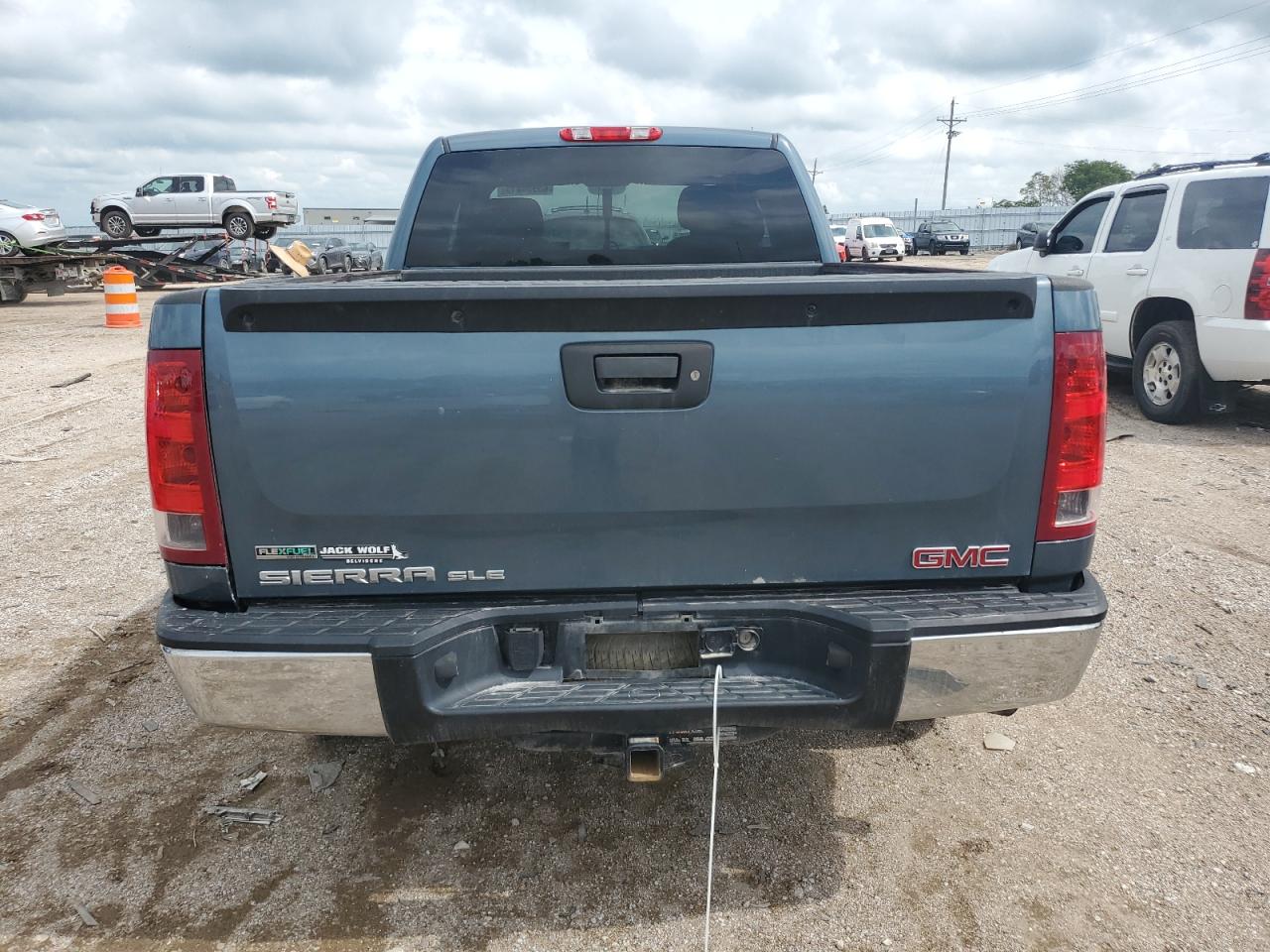 2011 Gmc Sierra K1500 Sle Бирюзовый vin: 1GTR2VE3XBZ288397