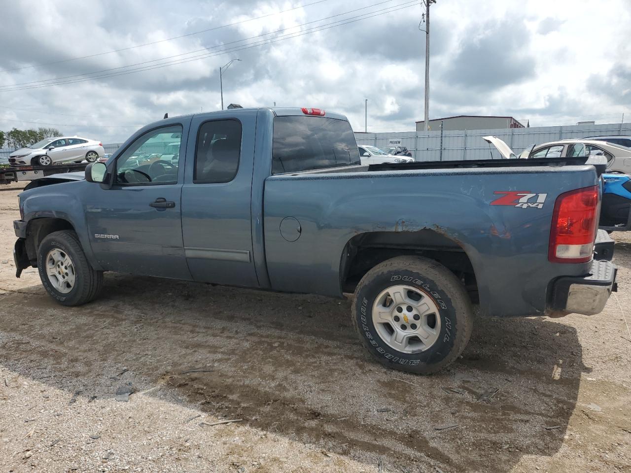 2011 Gmc Sierra K1500 Sle Бирюзовый vin: 1GTR2VE3XBZ288397