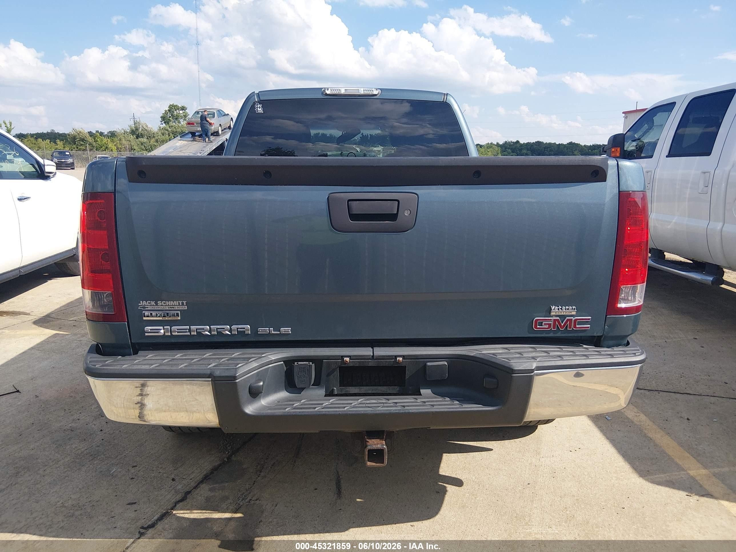 2011 Gmc Sierra 1500 Sle Gray vin: 1GTR2VE3XBZ297035