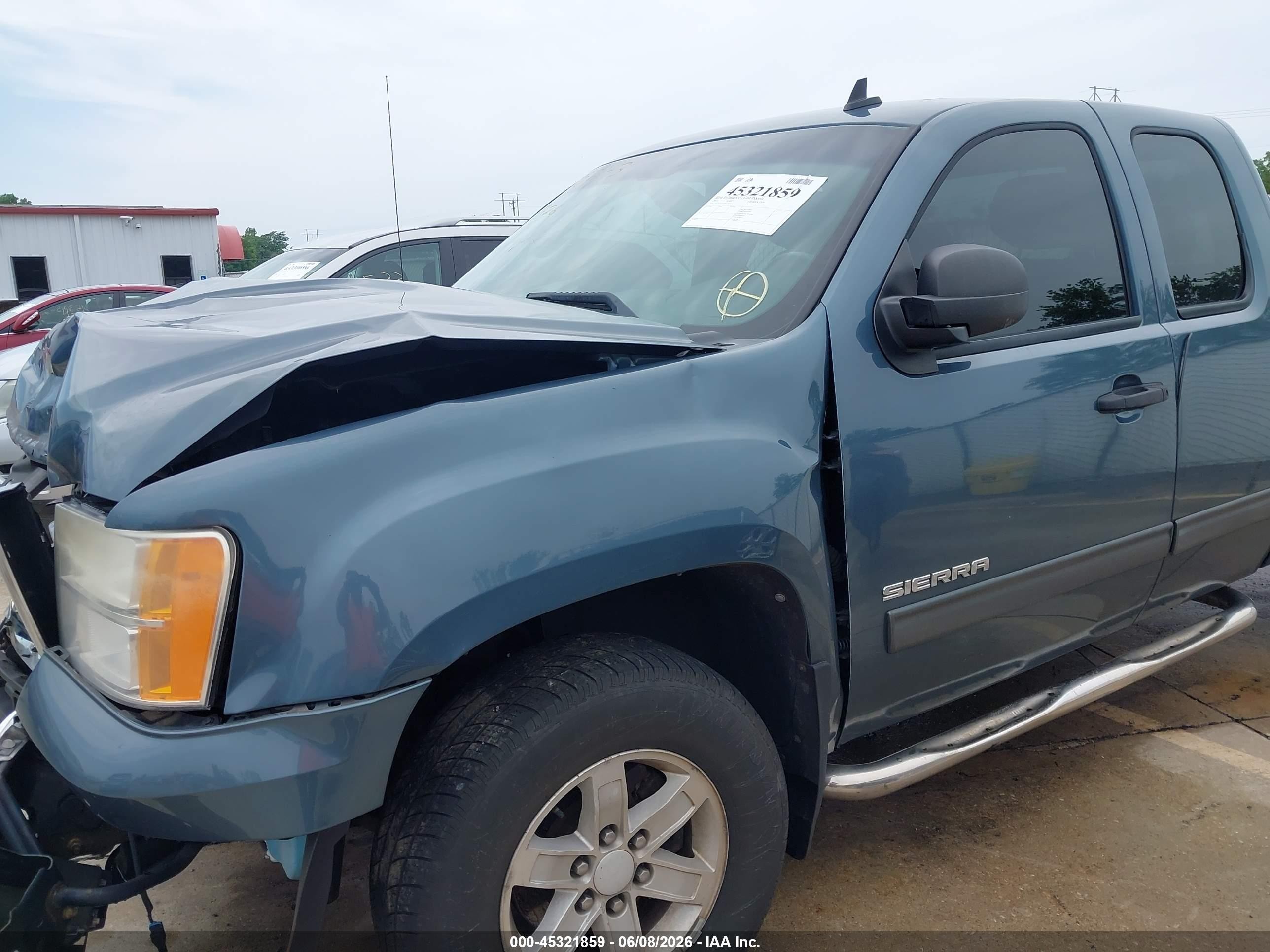 2011 Gmc Sierra 1500 Sle Gray vin: 1GTR2VE3XBZ297035