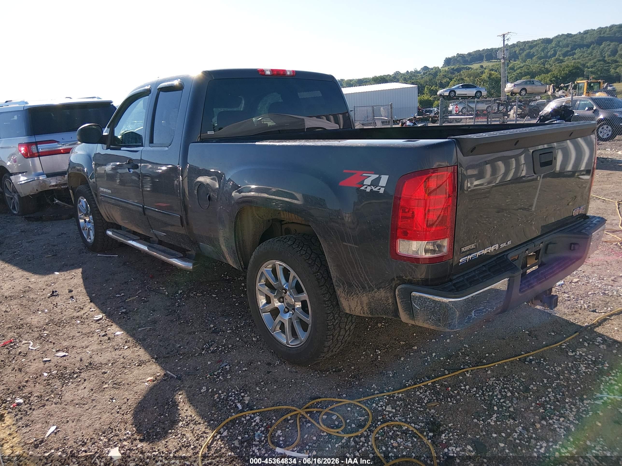 2011 Gmc Sierra 1500 Sle Gray vin: 1GTR2VE3XBZ297407