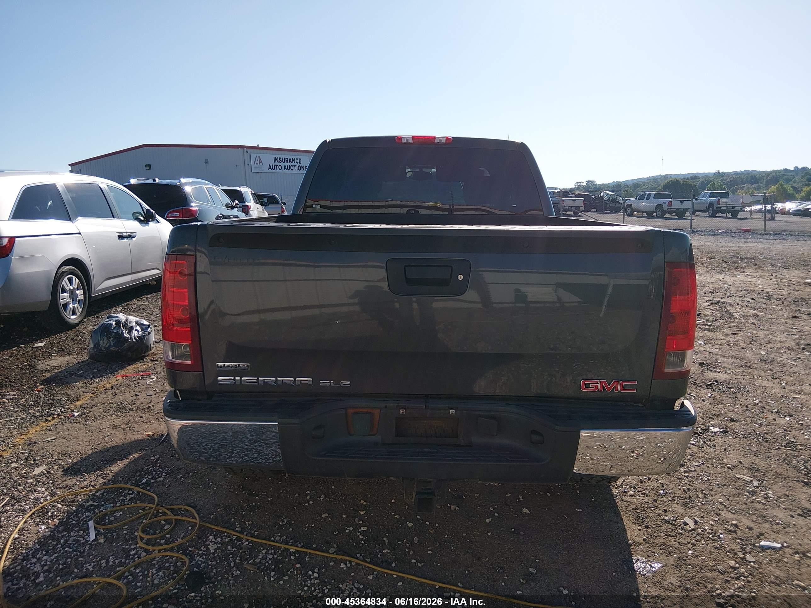 2011 Gmc Sierra 1500 Sle Gray vin: 1GTR2VE3XBZ297407