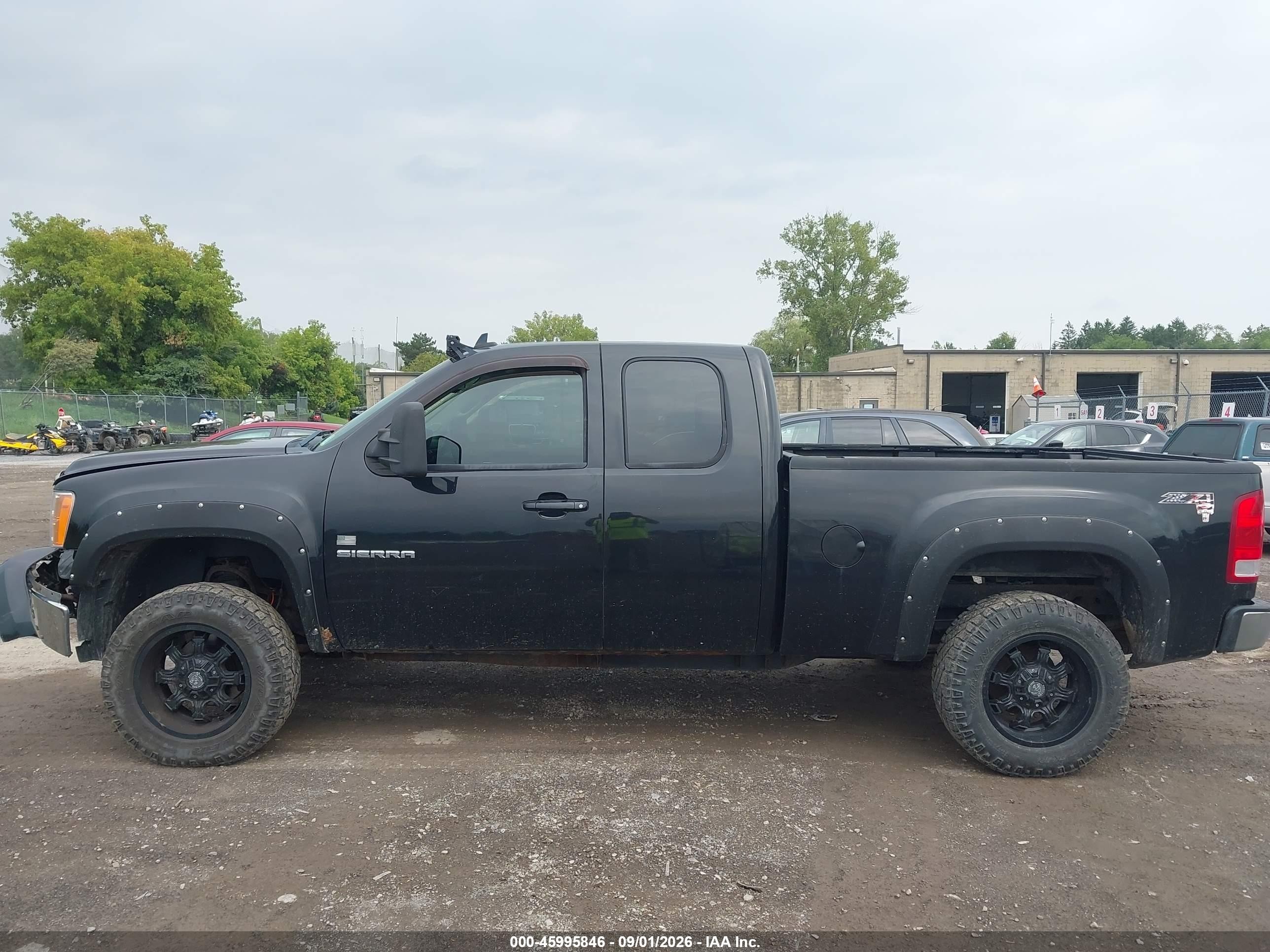 2012 Gmc Sierra 1500 Sle Black vin: 1GTR2VE70CZ171416