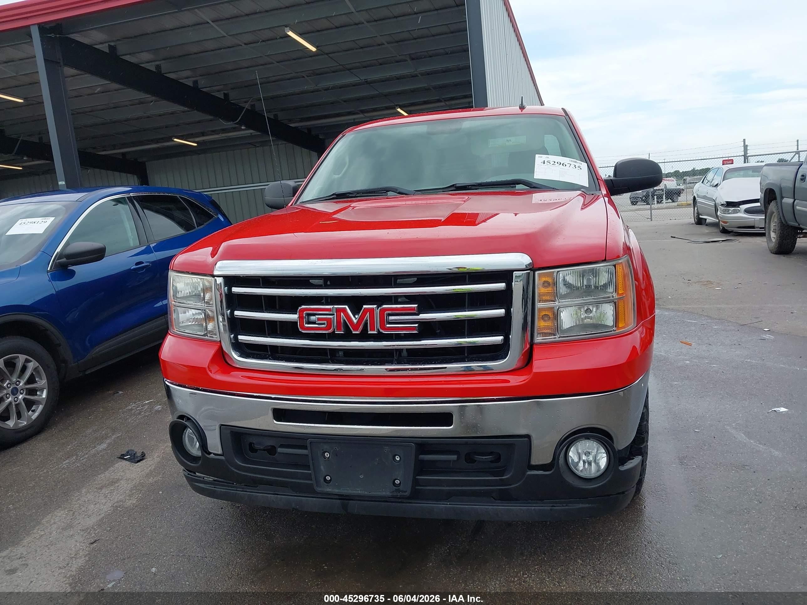 2012 Gmc Sierra 1500 Sle Red vin: 1GTR2VE70CZ203474