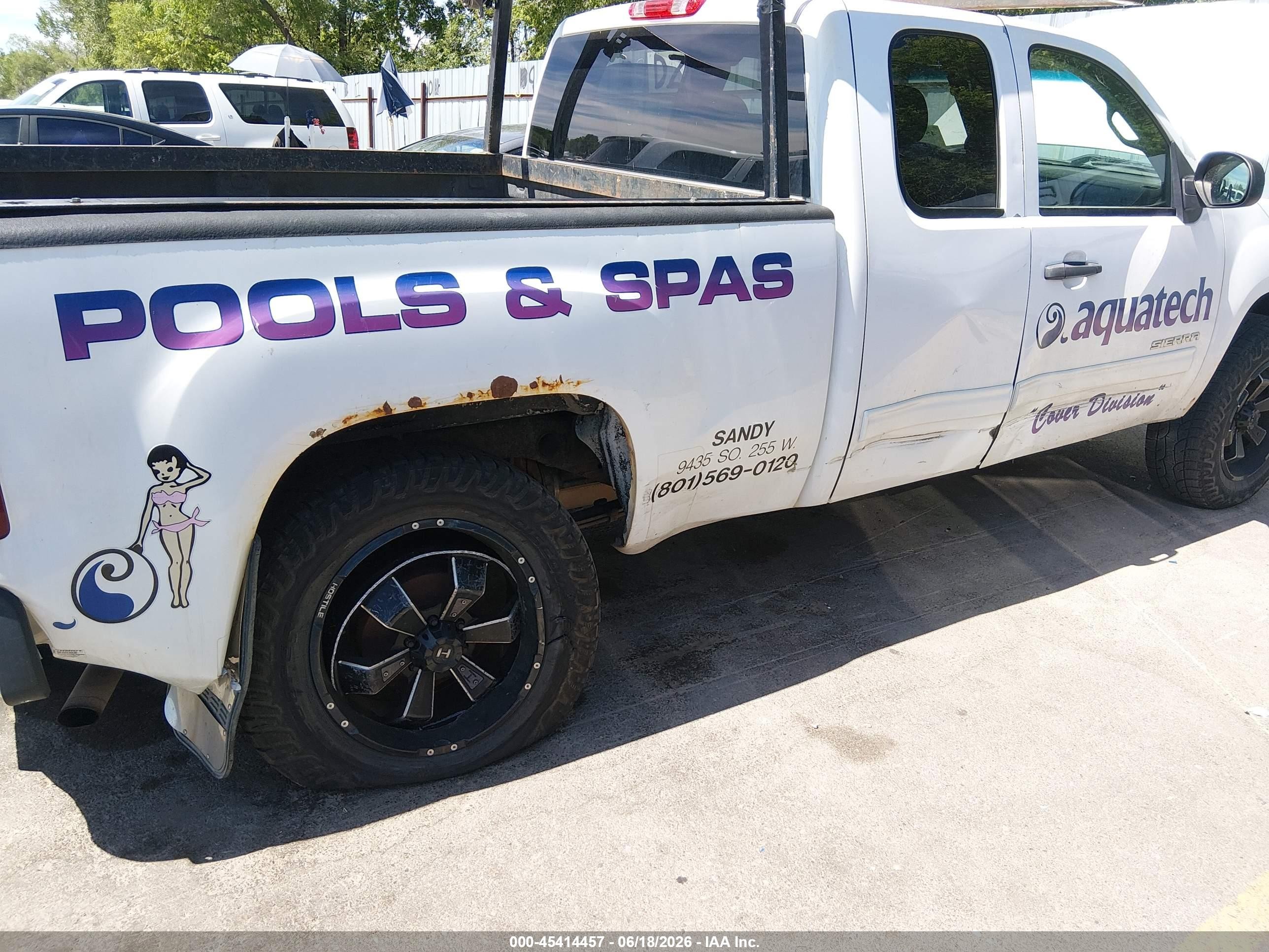 2012 Gmc Sierra 1500 Sle White vin: 1GTR2VE70CZ212482