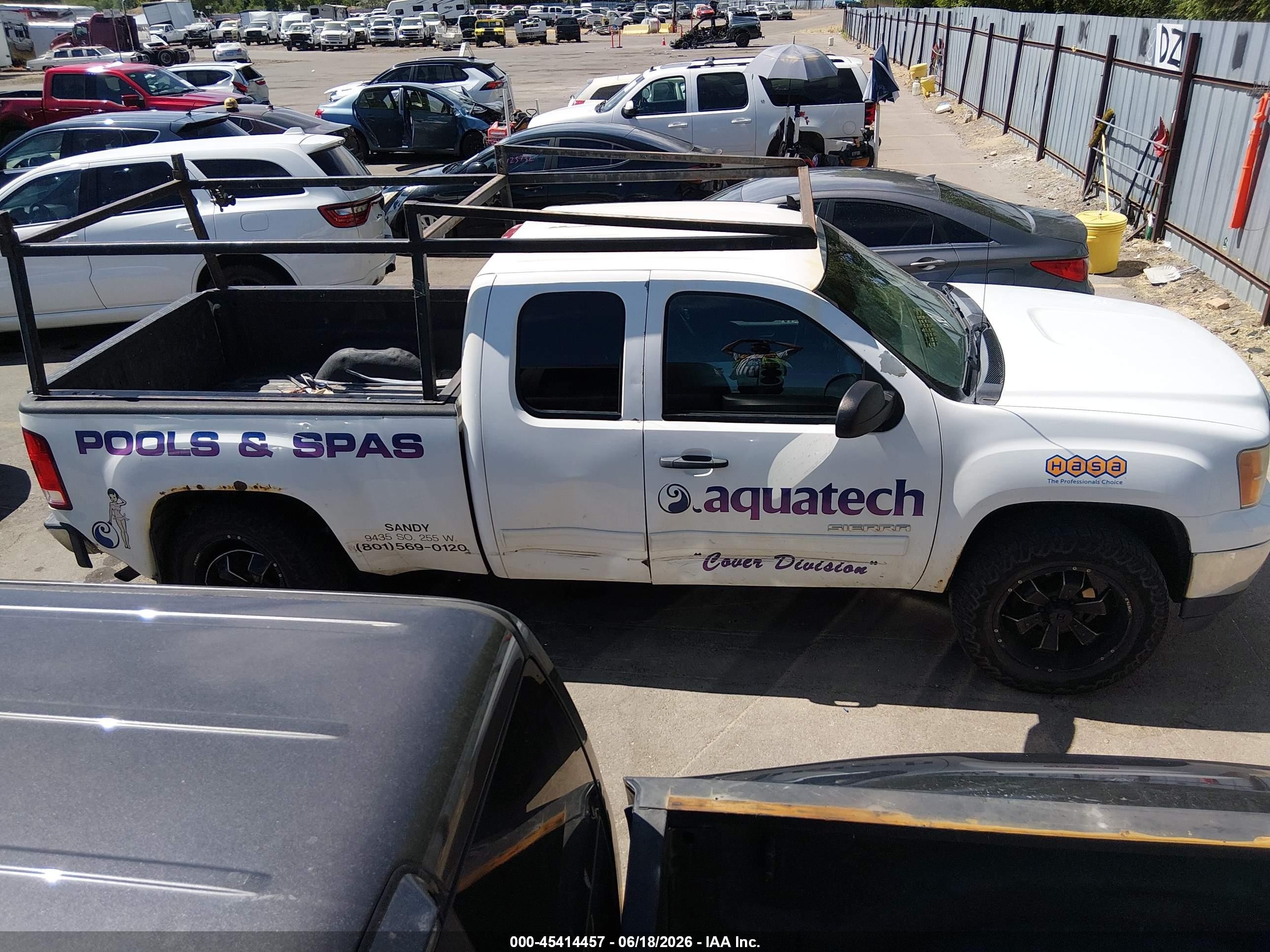 2012 Gmc Sierra 1500 Sle White vin: 1GTR2VE70CZ212482