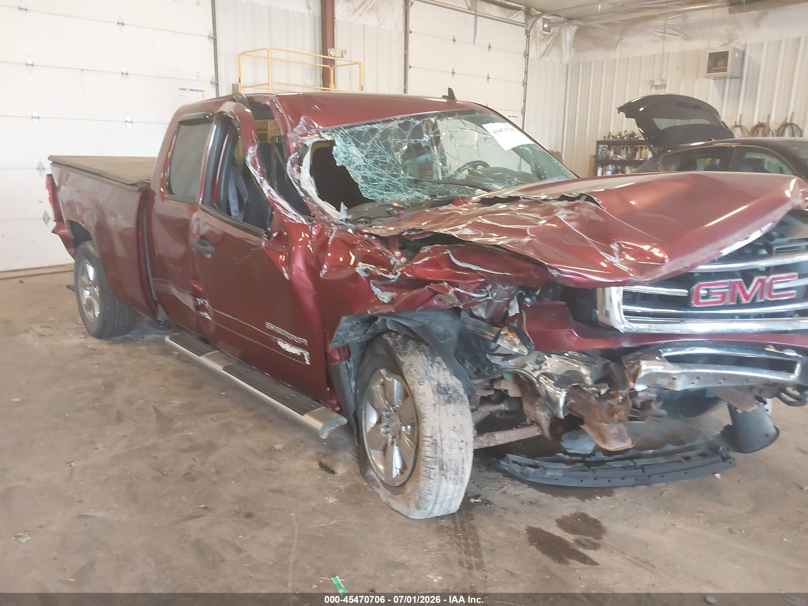 2013 Gmc Sierra 1500 Sle Красный vin: 1GTR2VE70DZ343672