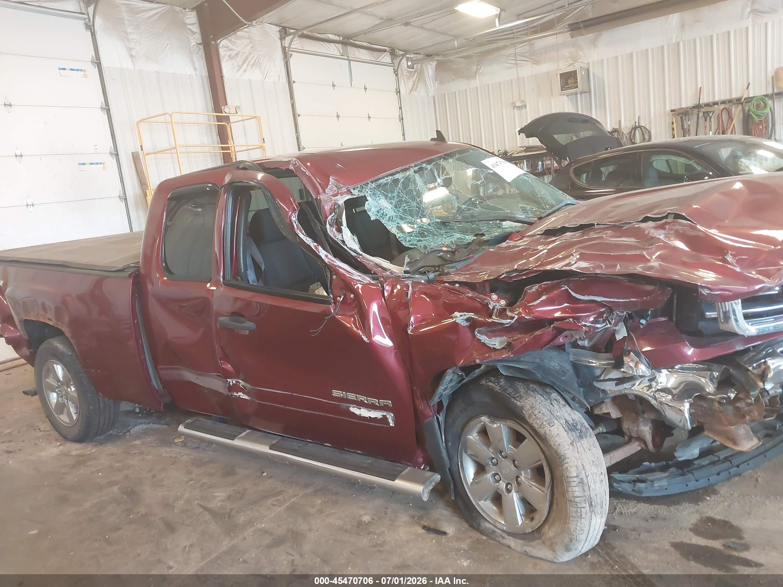 2013 Gmc Sierra 1500 Sle Красный vin: 1GTR2VE70DZ343672