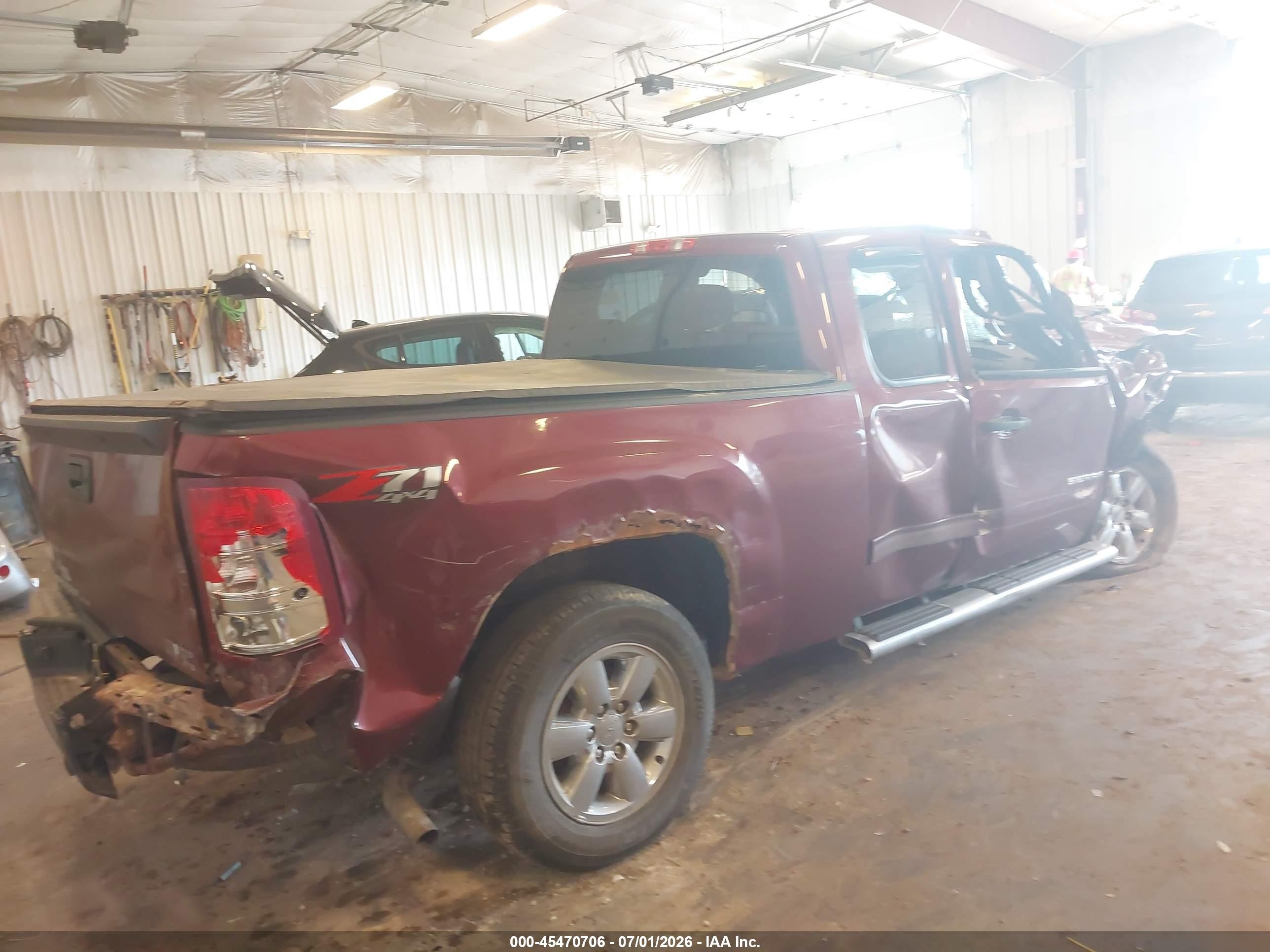 2013 Gmc Sierra 1500 Sle Красный vin: 1GTR2VE70DZ343672