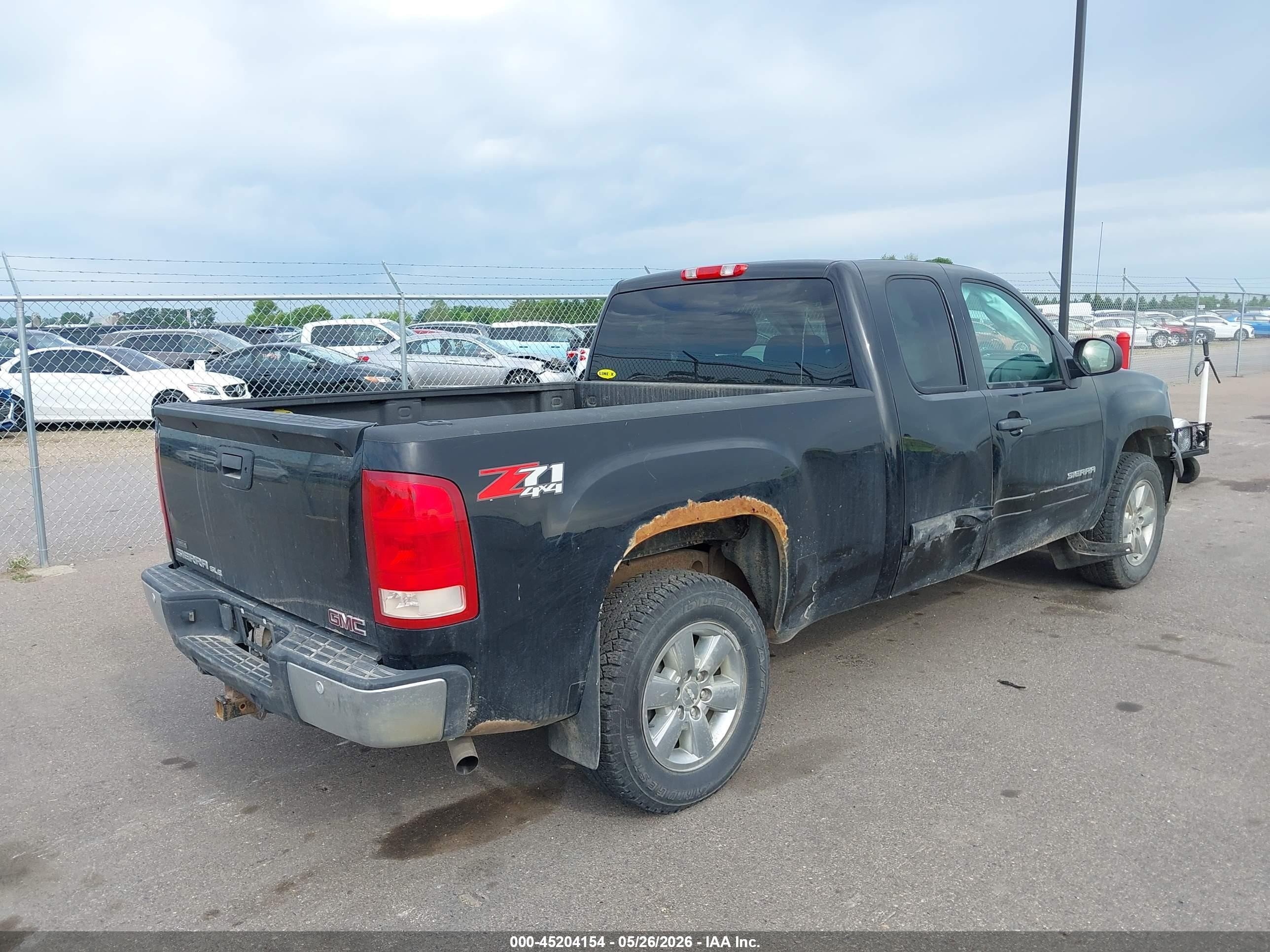 2013 Gmc Sierra 1500 Sle Black vin: 1GTR2VE70DZ348399
