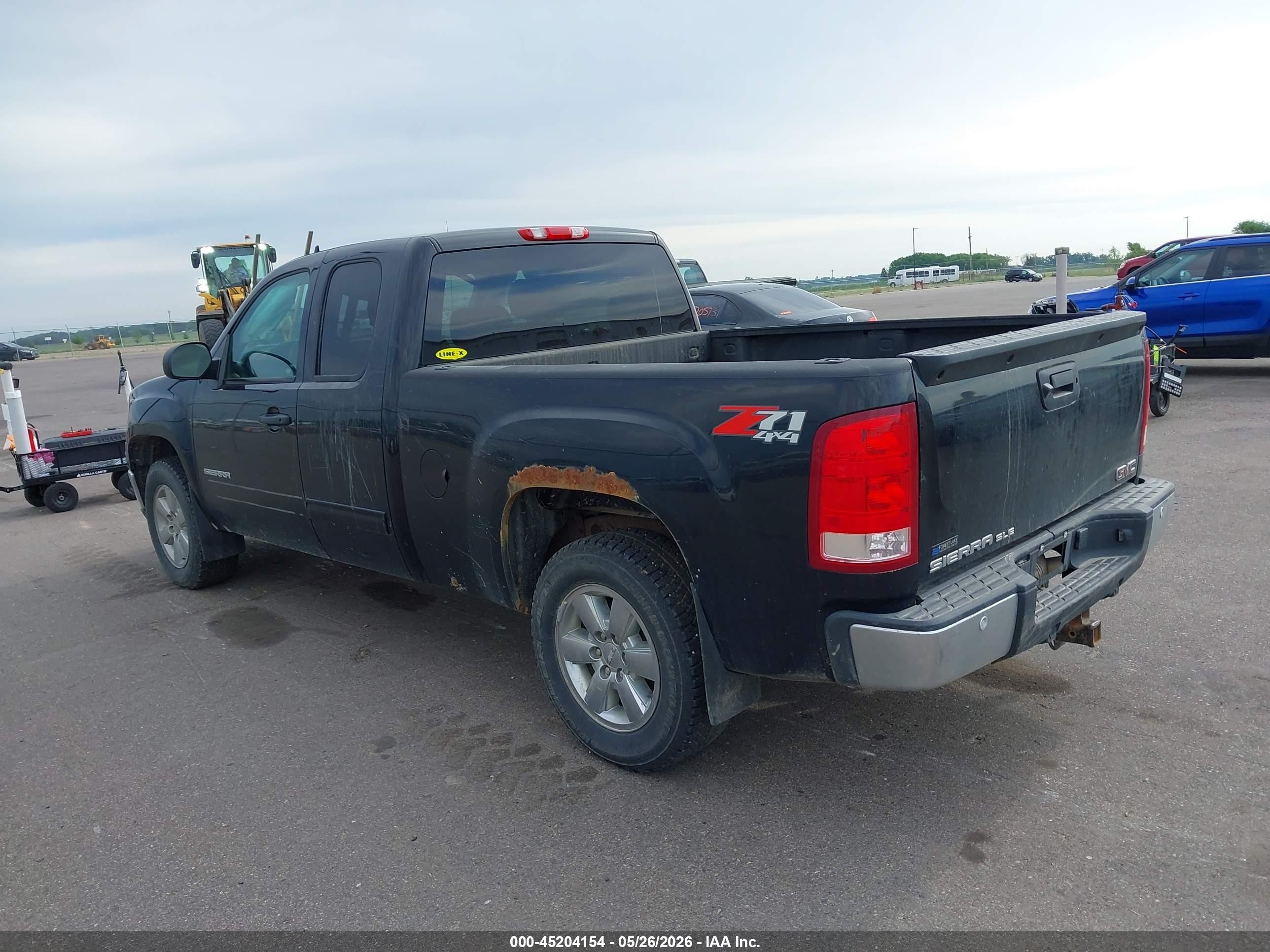 2013 Gmc Sierra 1500 Sle Black vin: 1GTR2VE70DZ348399
