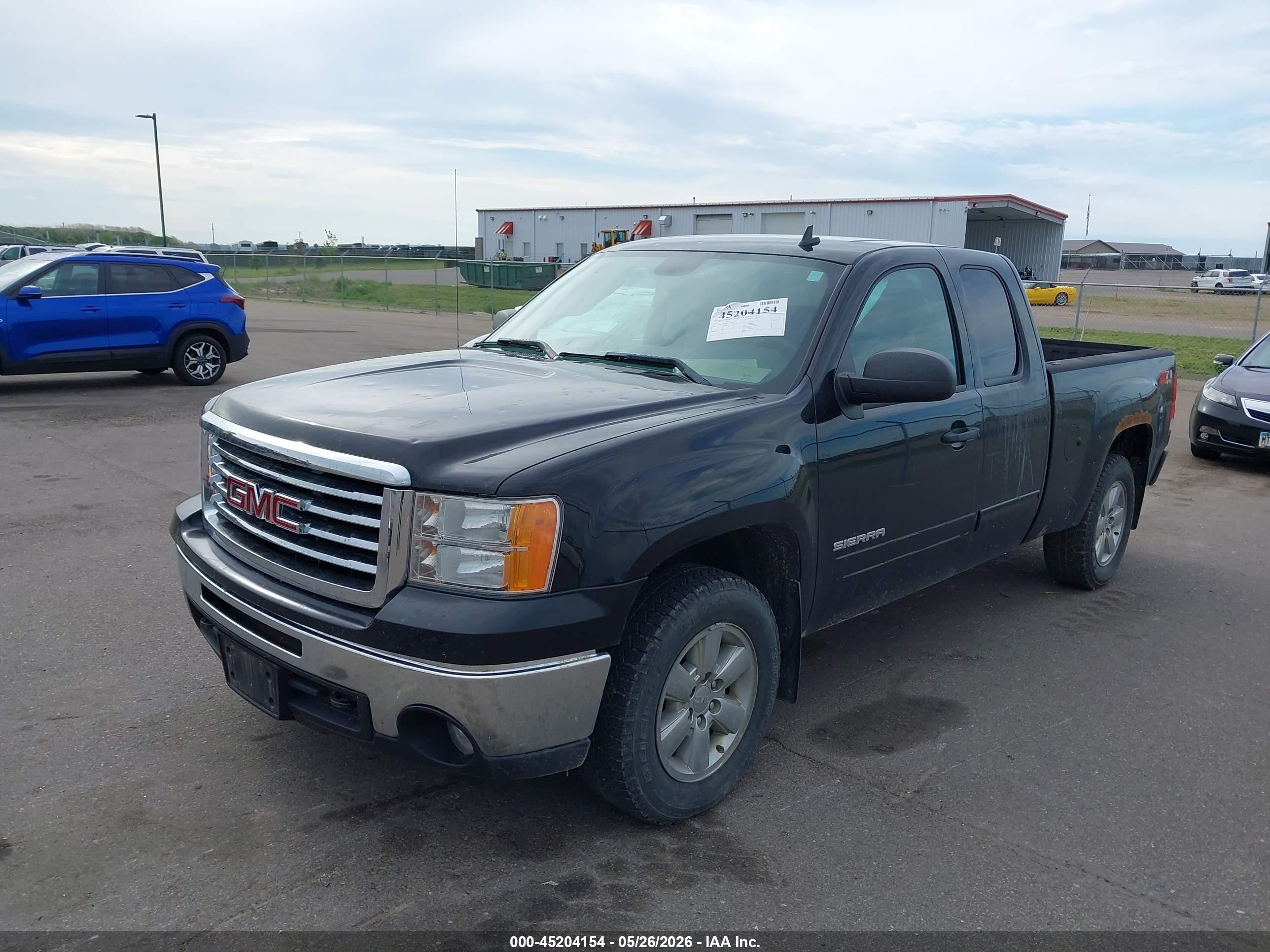 2013 Gmc Sierra 1500 Sle Black vin: 1GTR2VE70DZ348399