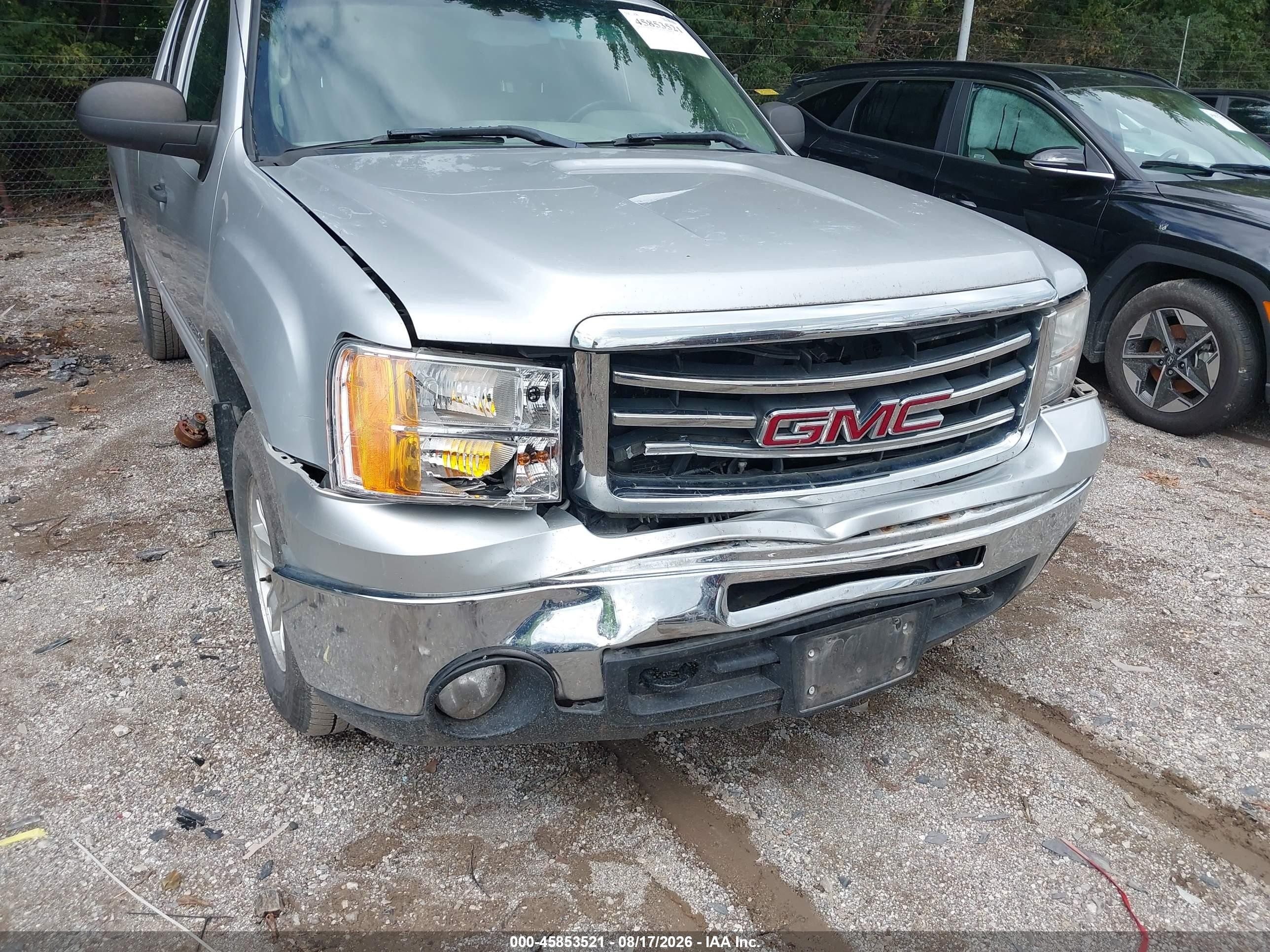 2013 Gmc Sierra 1500 Sle Gray vin: 1GTR2VE70DZ376378