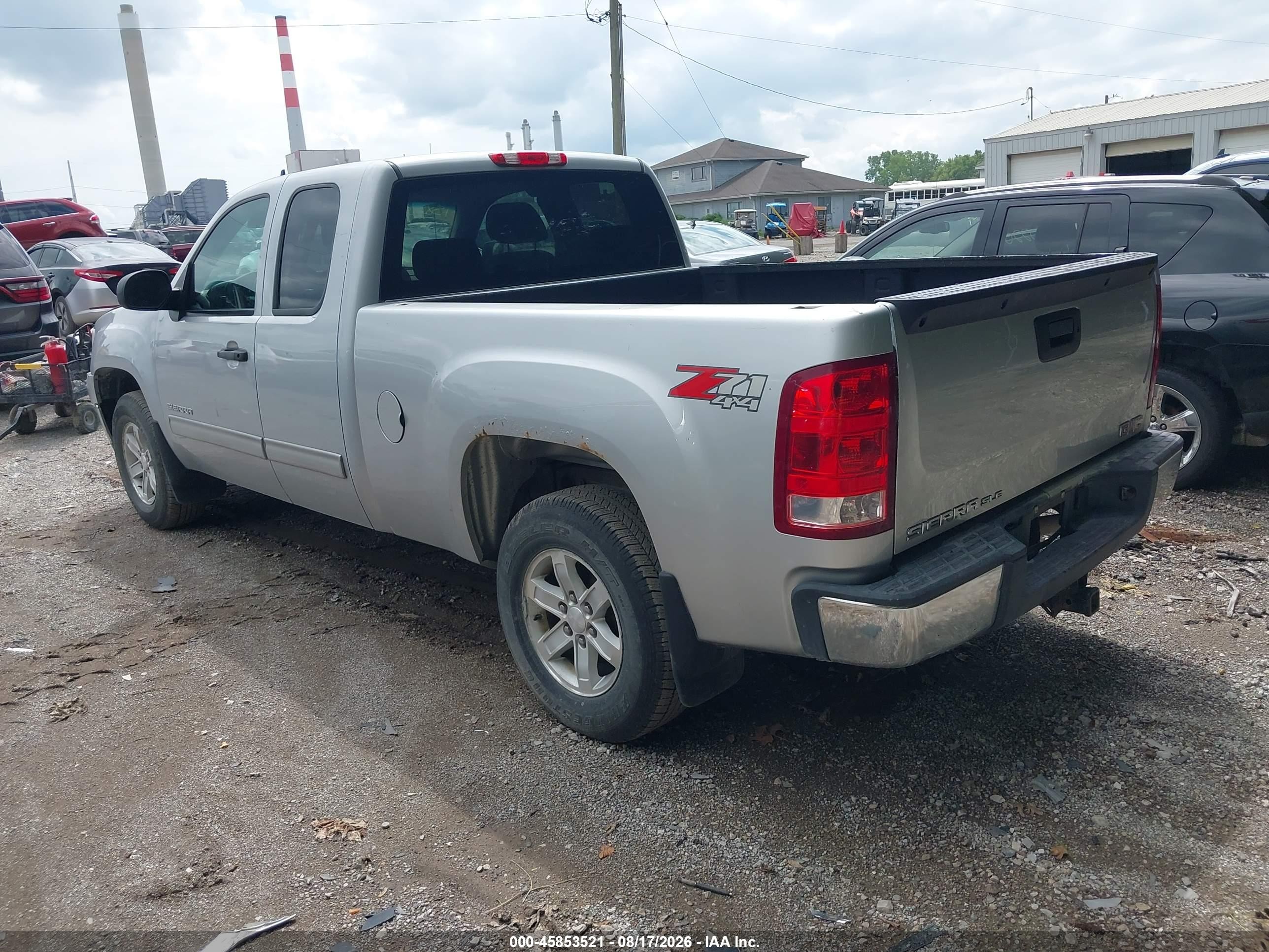 2013 Gmc Sierra 1500 Sle Gray vin: 1GTR2VE70DZ376378