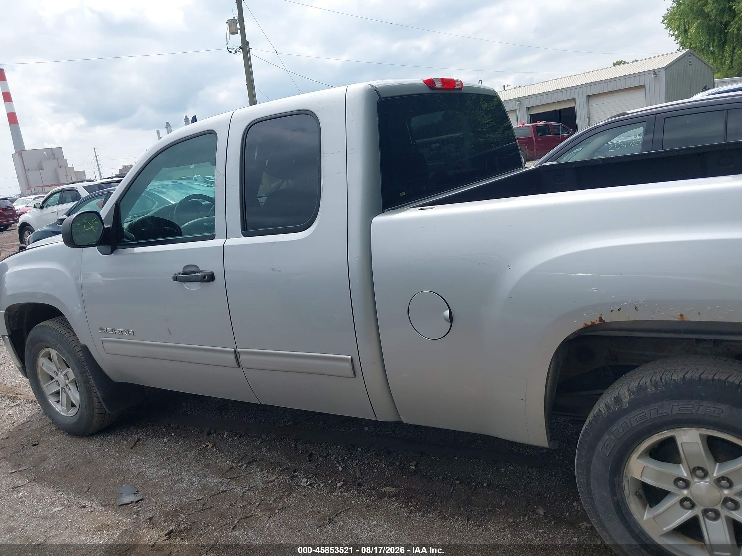 2013 Gmc Sierra 1500 Sle Gray vin: 1GTR2VE70DZ376378