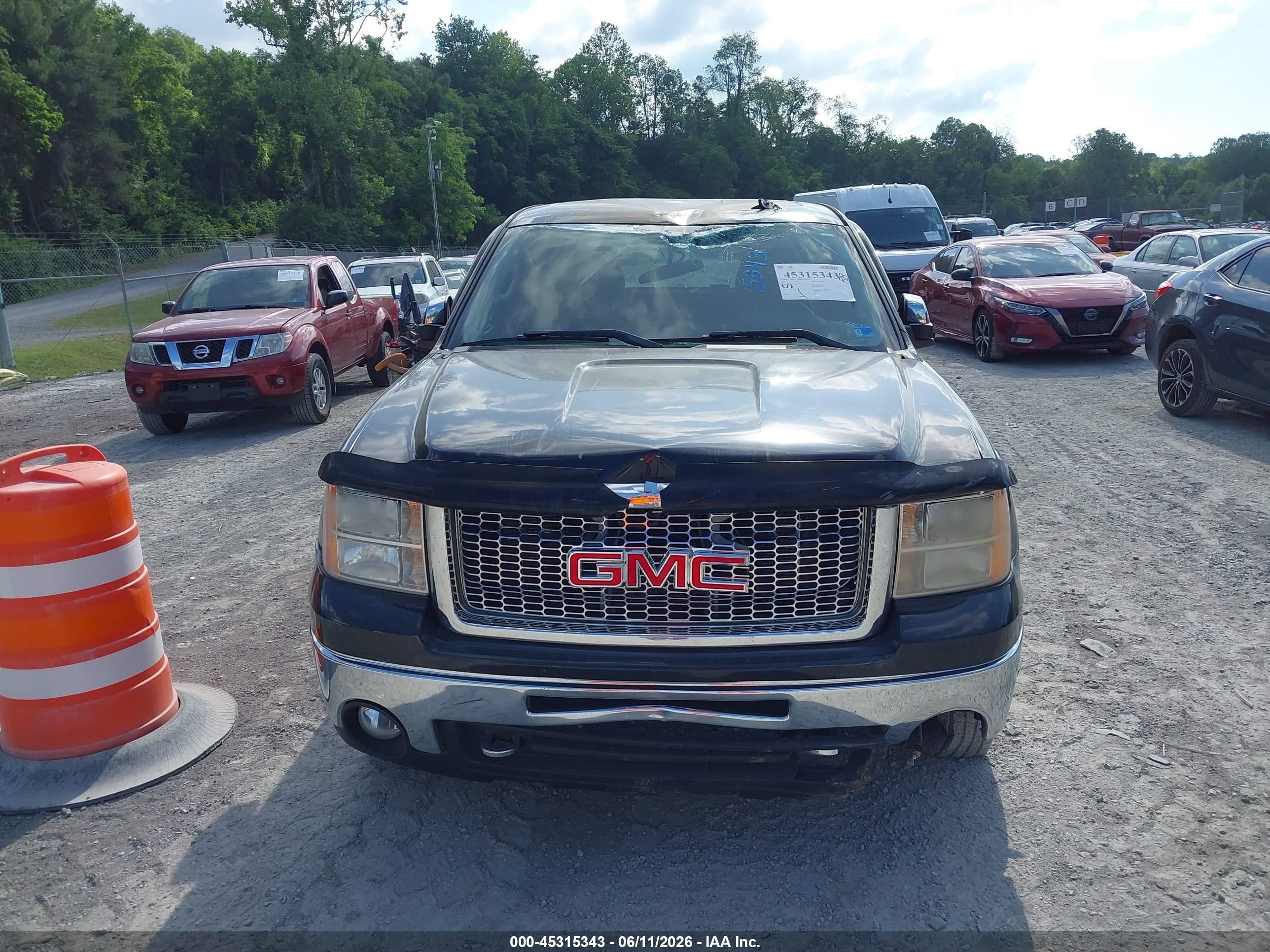 2012 Gmc Sierra 1500 Sle Black vin: 1GTR2VE71CZ324417