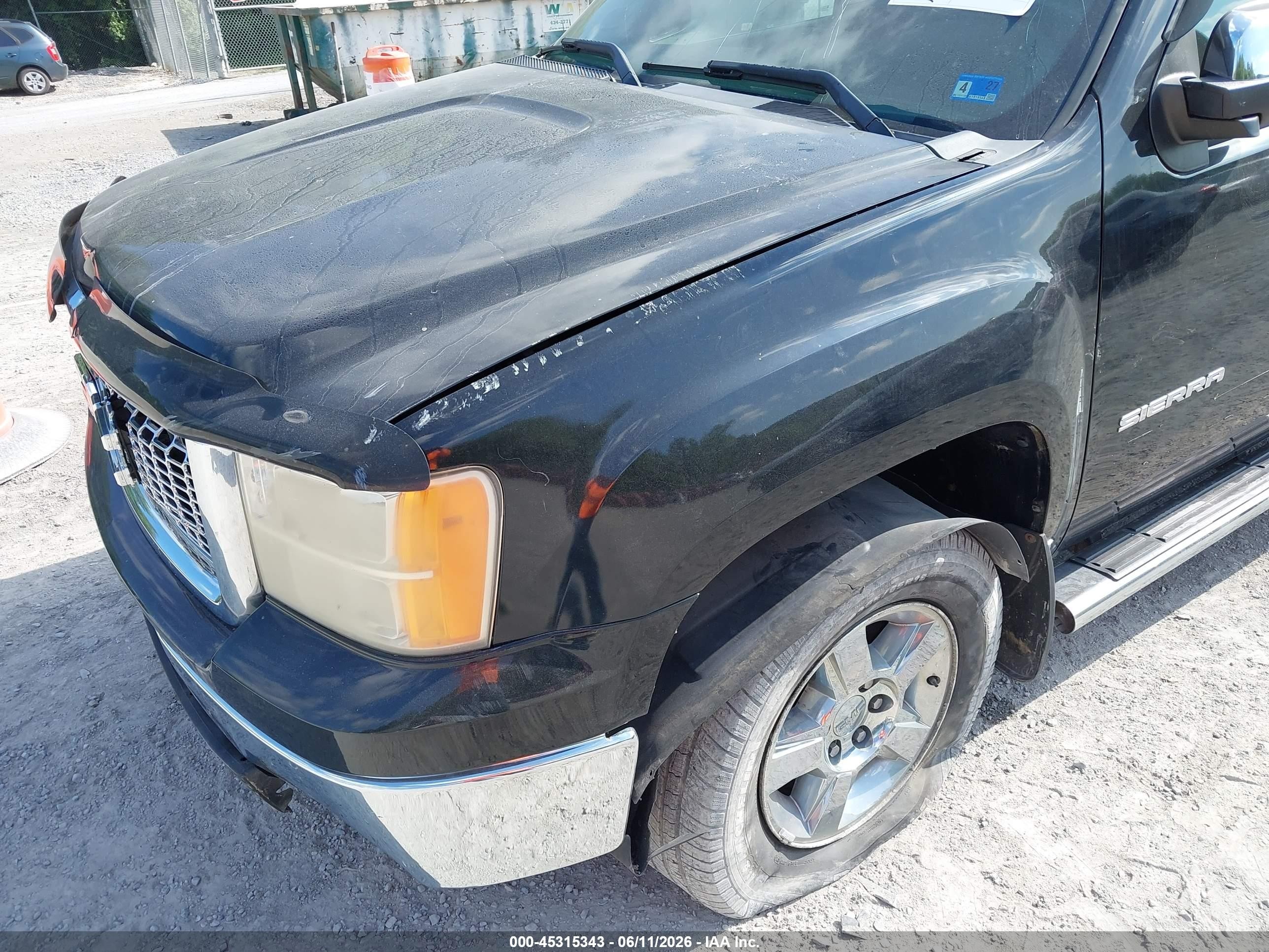 2012 Gmc Sierra 1500 Sle Black vin: 1GTR2VE71CZ324417