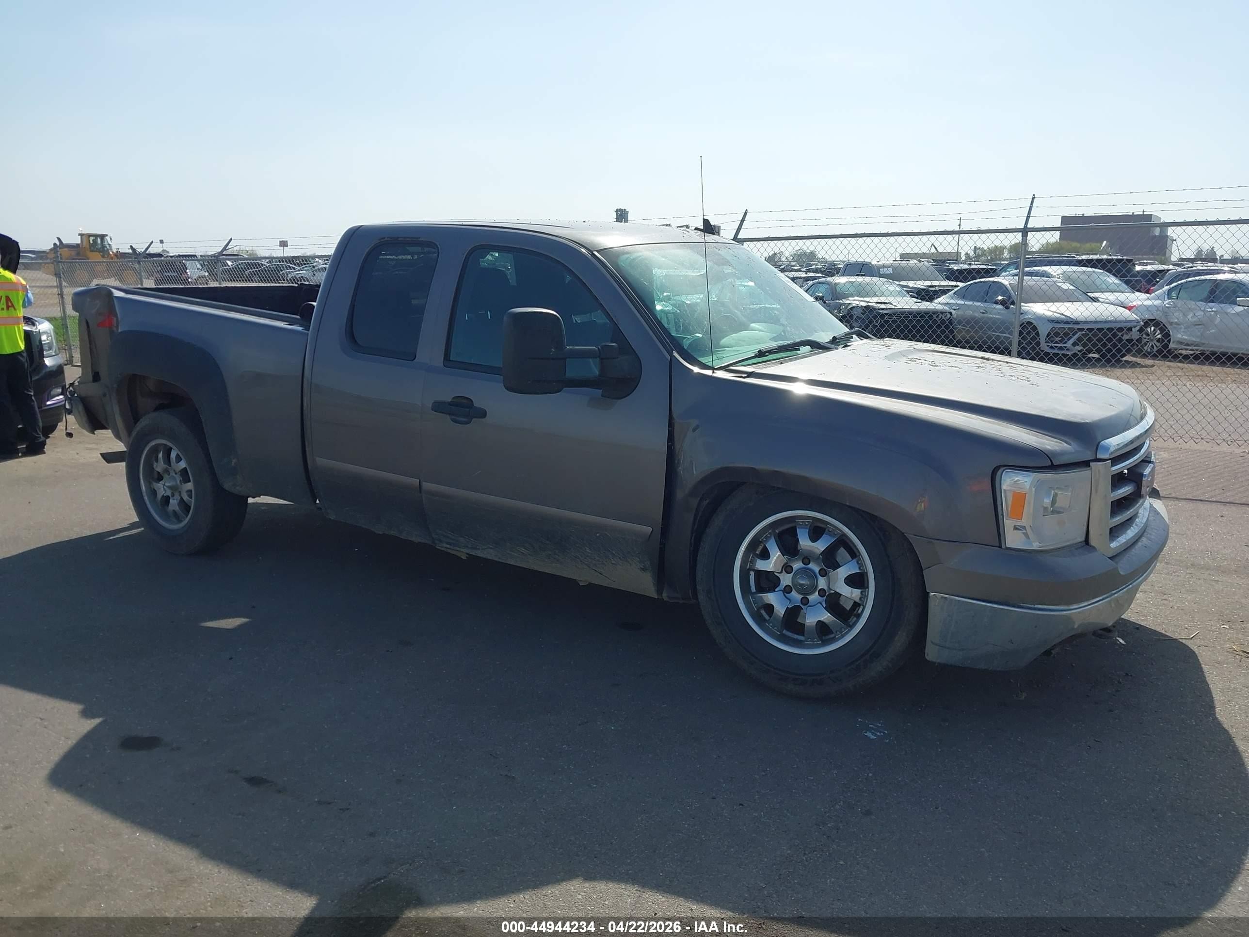 2013 Gmc Sierra 1500 Sle Gray vin: 1GTR2VE71DZ218521