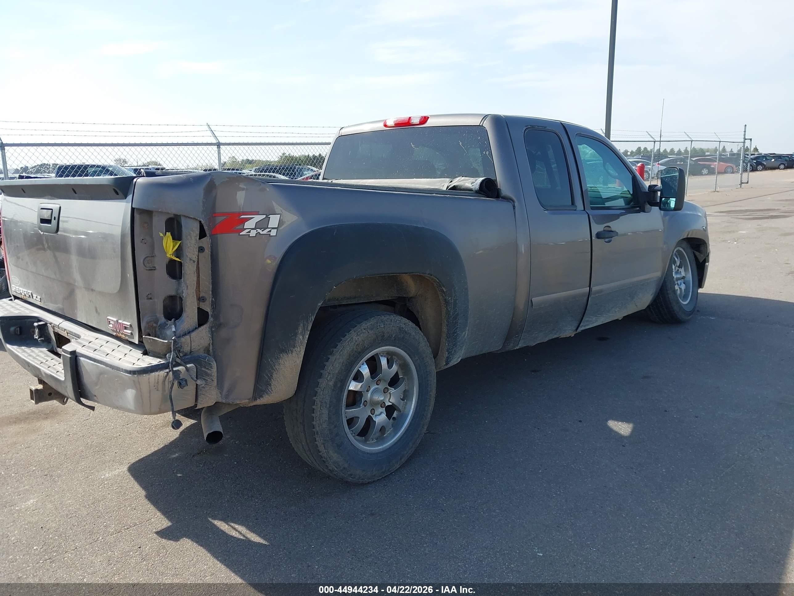2013 Gmc Sierra 1500 Sle Gray vin: 1GTR2VE71DZ218521