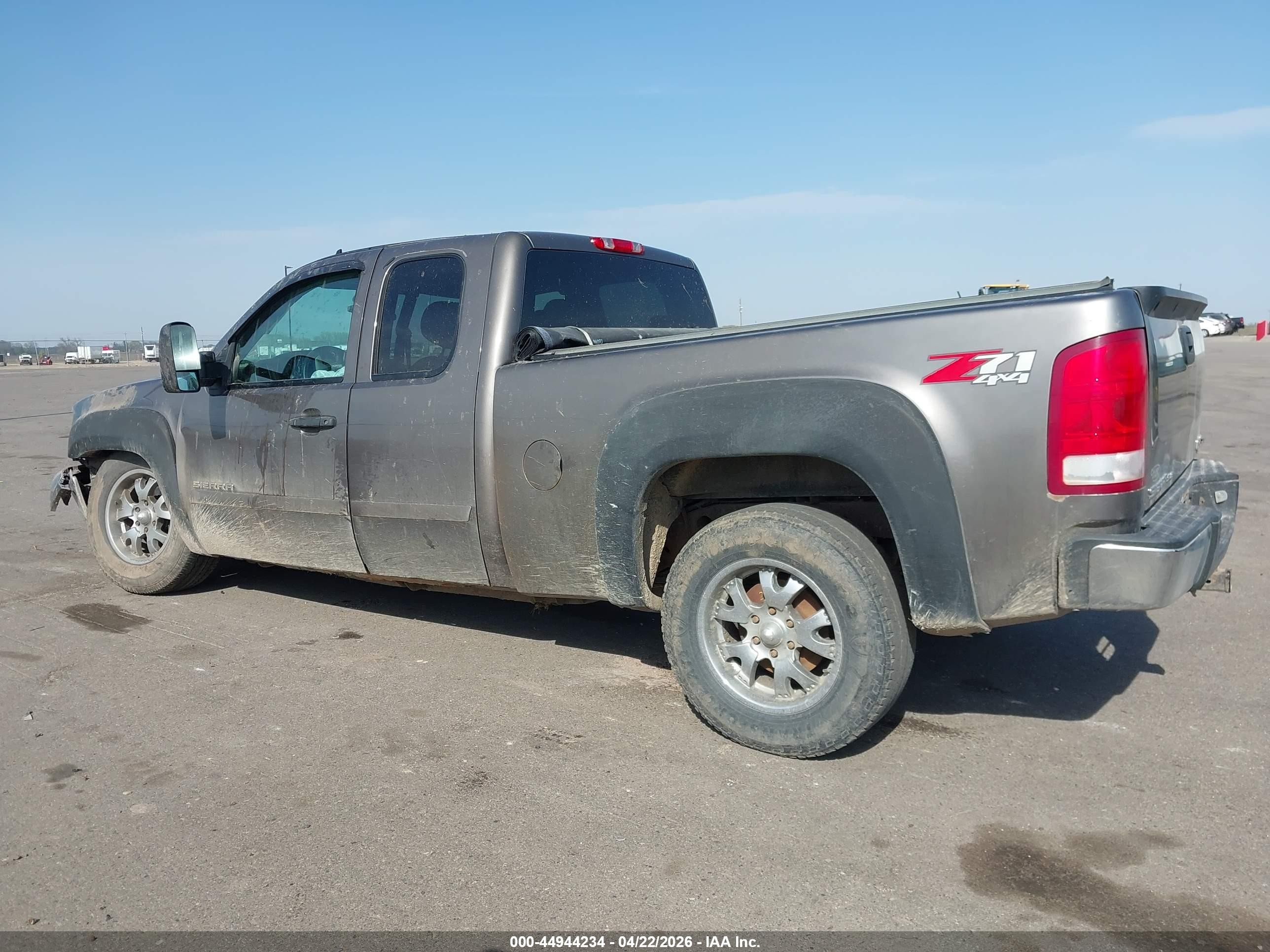 2013 Gmc Sierra 1500 Sle Gray vin: 1GTR2VE71DZ218521