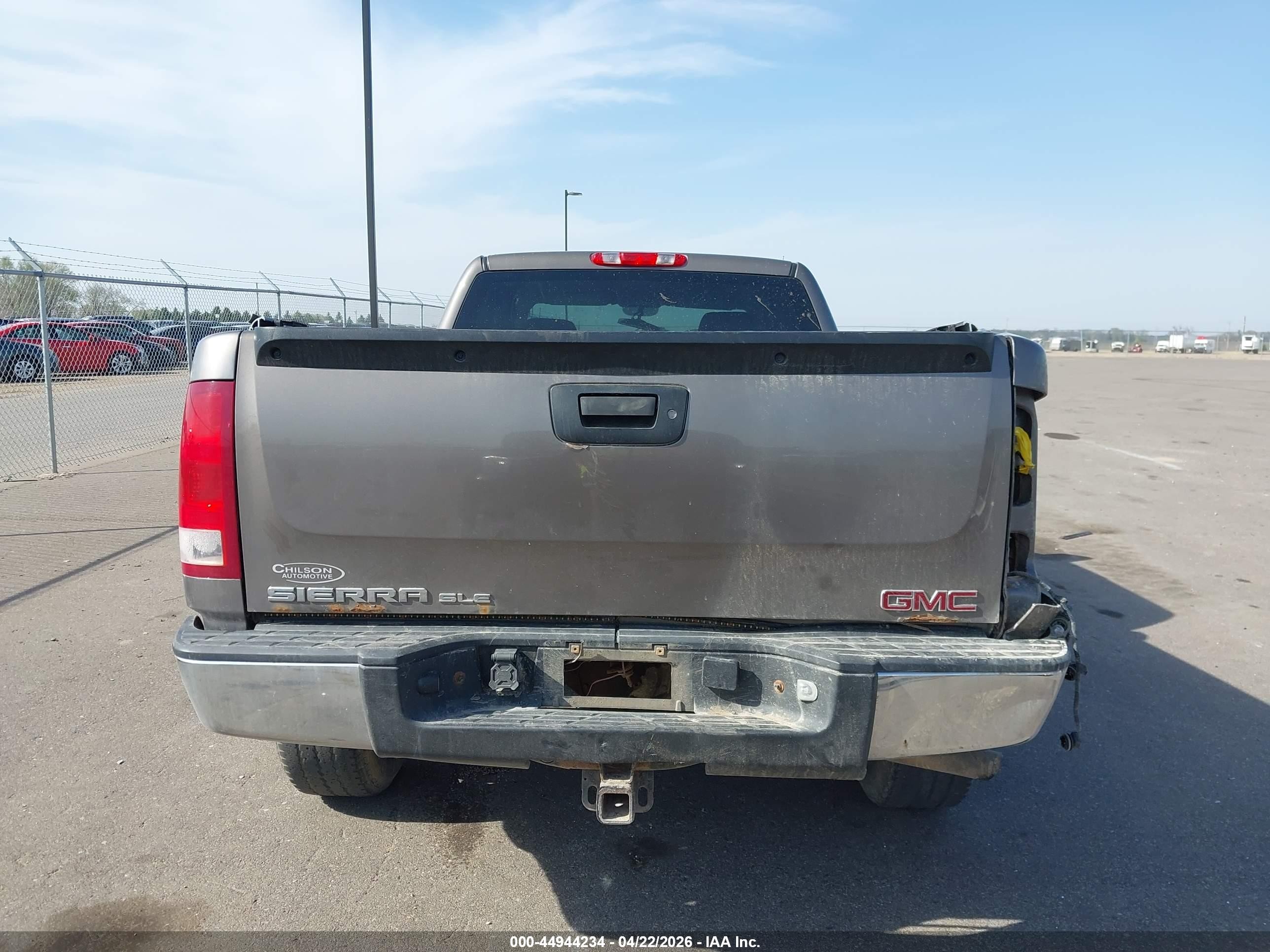 2013 Gmc Sierra 1500 Sle Gray vin: 1GTR2VE71DZ218521
