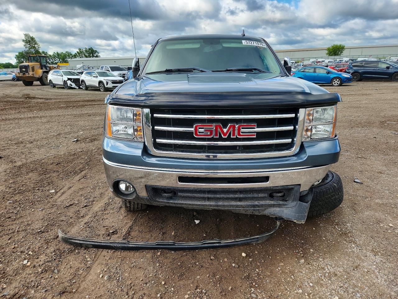 2013 Gmc Sierra K1500 Sle Blue vin: 1GTR2VE71DZ372985