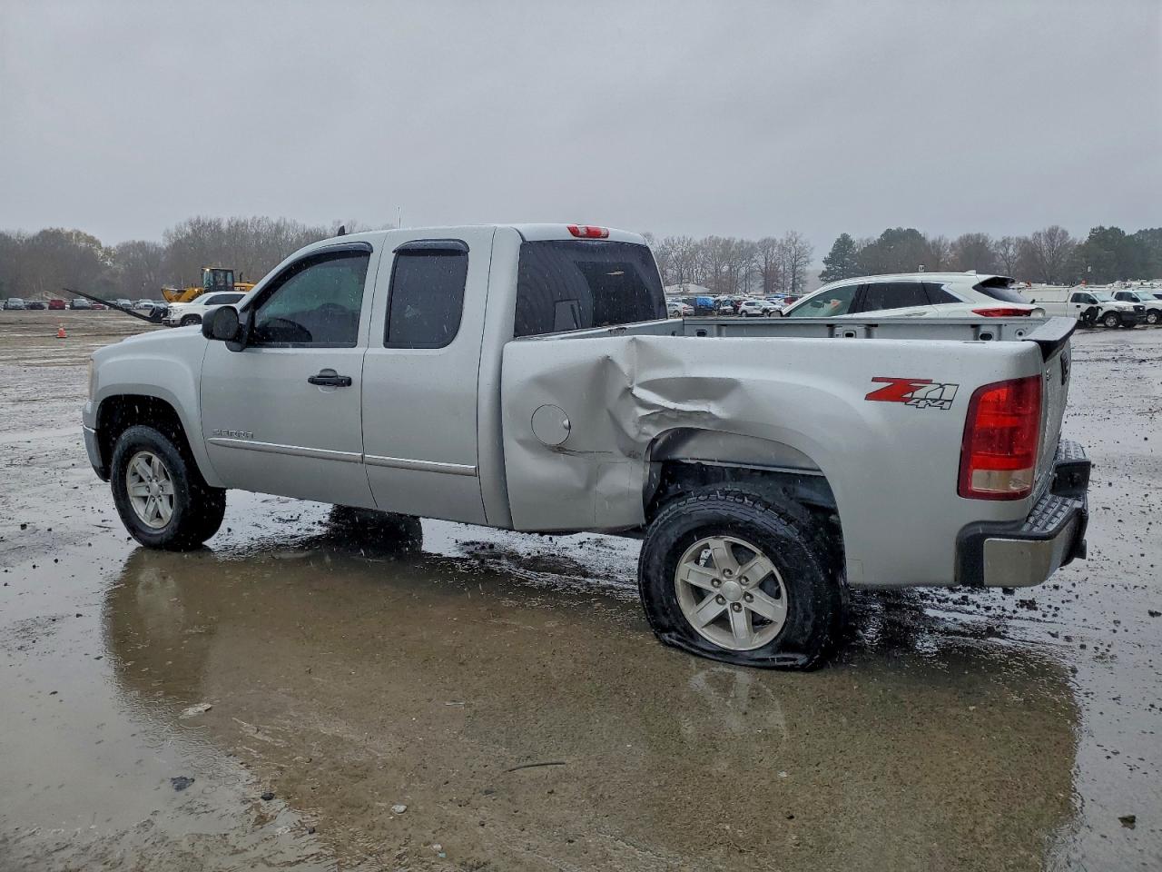 2012 Gmc Sierra K1500 Sle Gray vin: 1GTR2VE72CZ140359