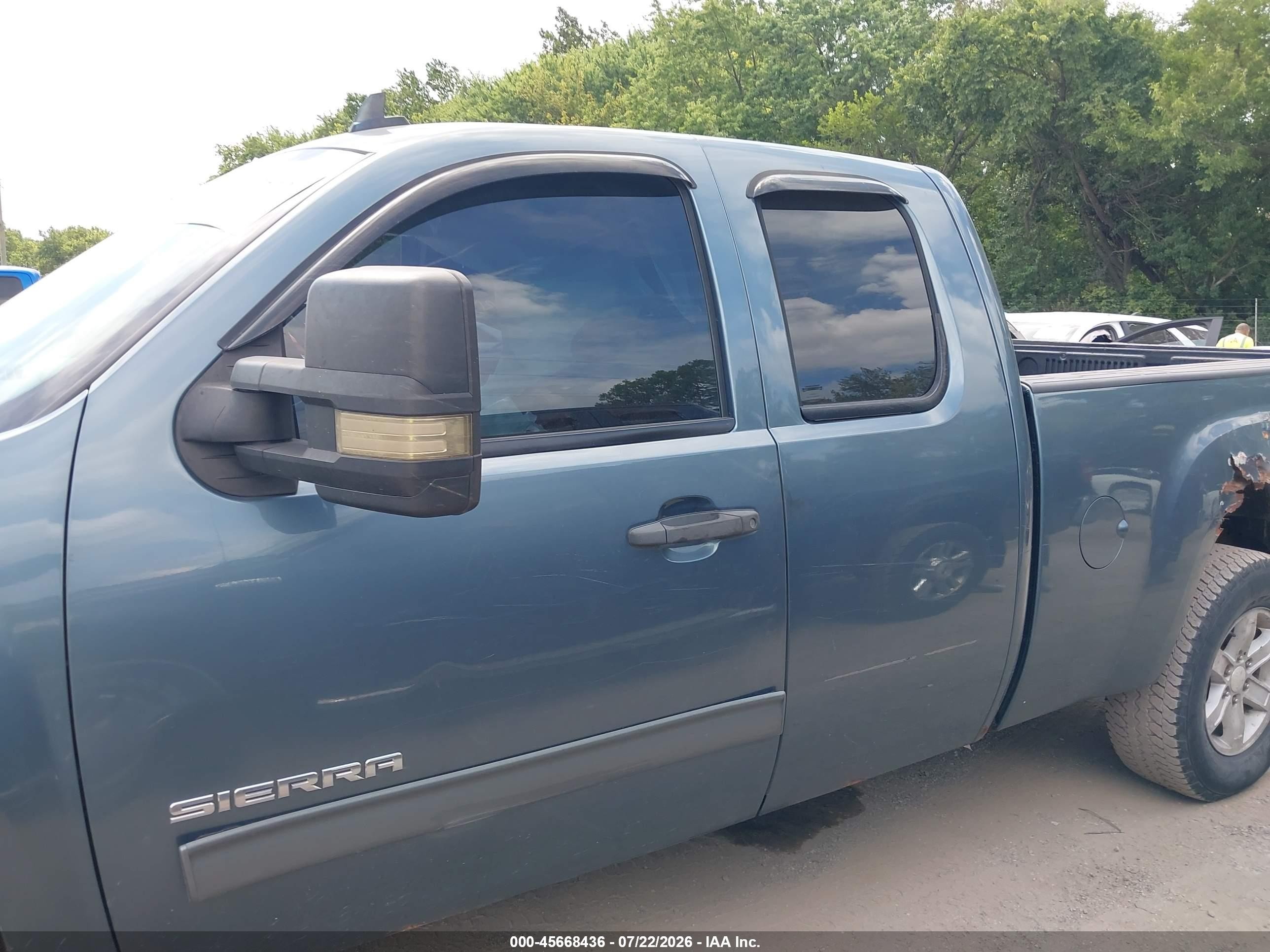 2012 Gmc Sierra 1500 Sle Dark Blue vin: 1GTR2VE72CZ232099