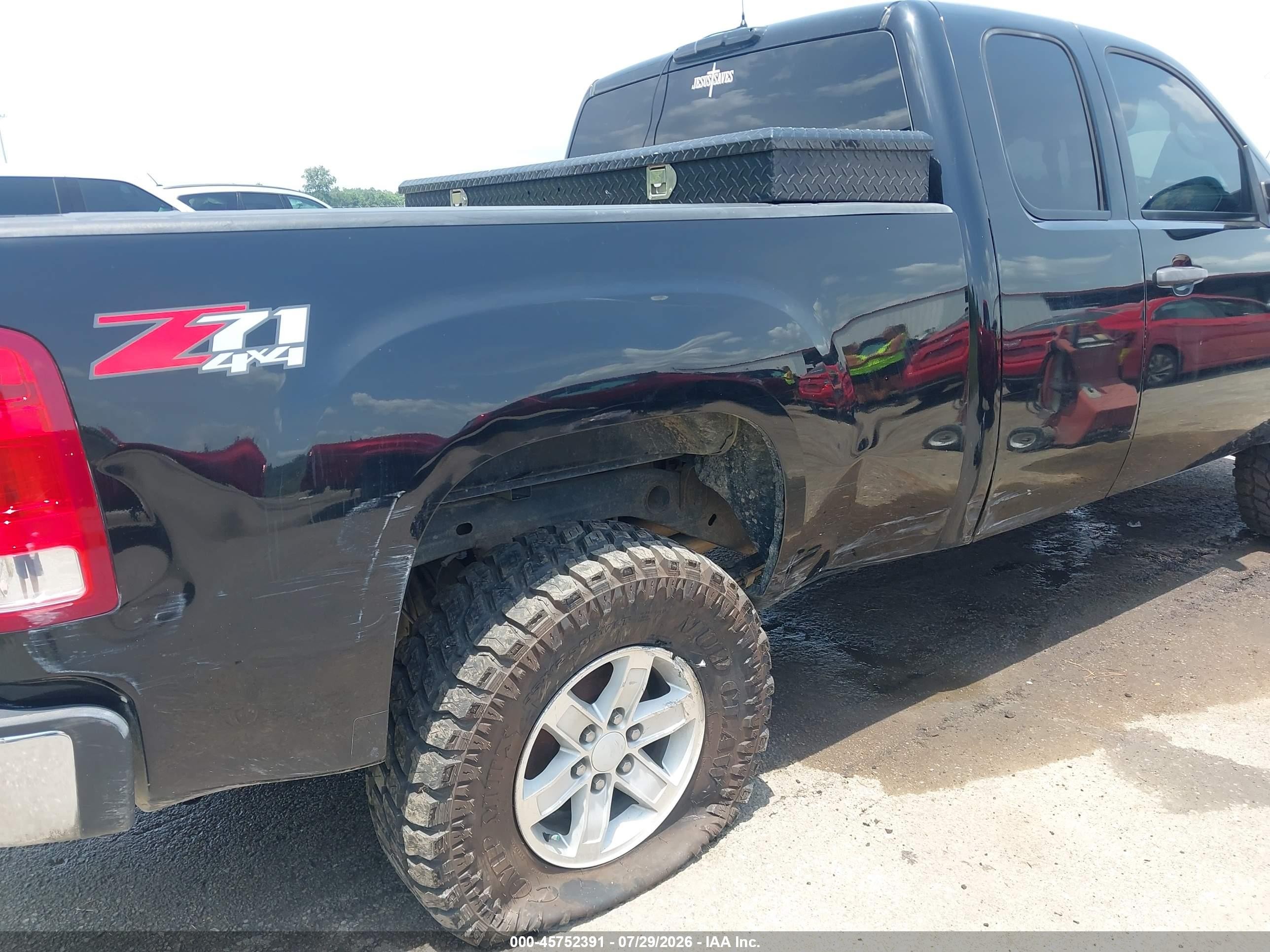 2013 Gmc Sierra 1500 Sle Черный vin: 1GTR2VE72DZ128939