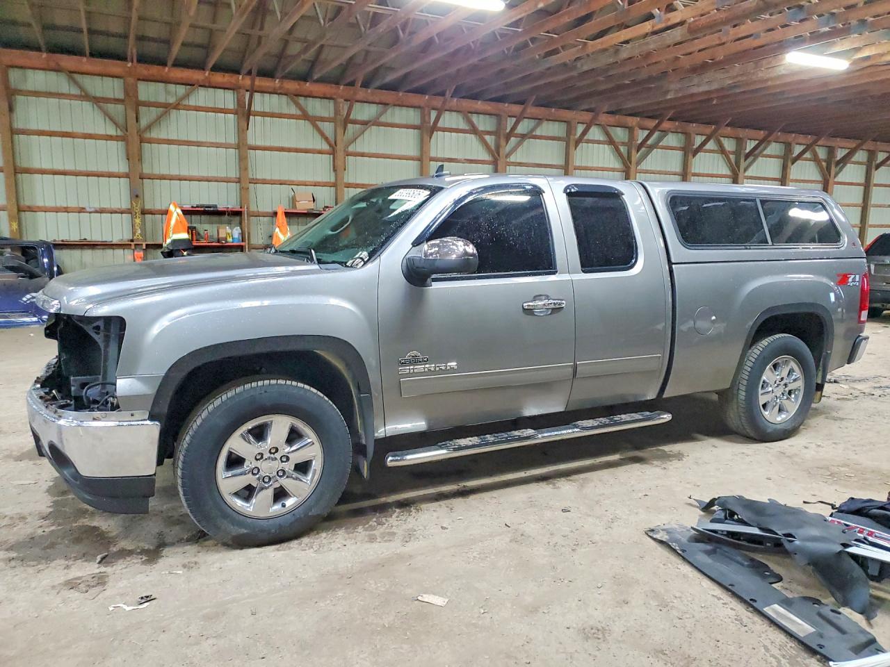2013 Gmc Sierra K1500 Sle Gray vin: 1GTR2VE72DZ185853