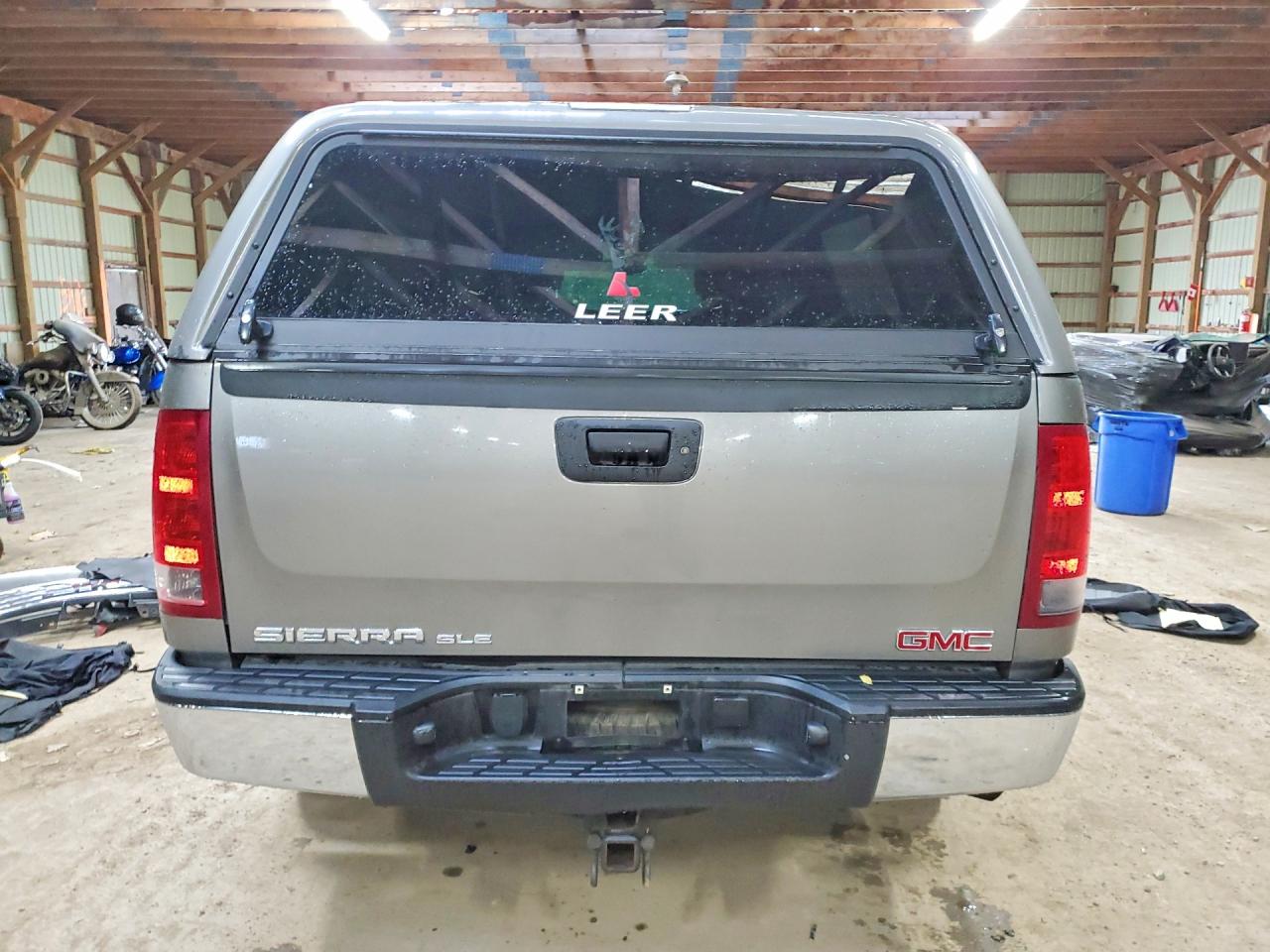 2013 Gmc Sierra K1500 Sle Gray vin: 1GTR2VE72DZ185853