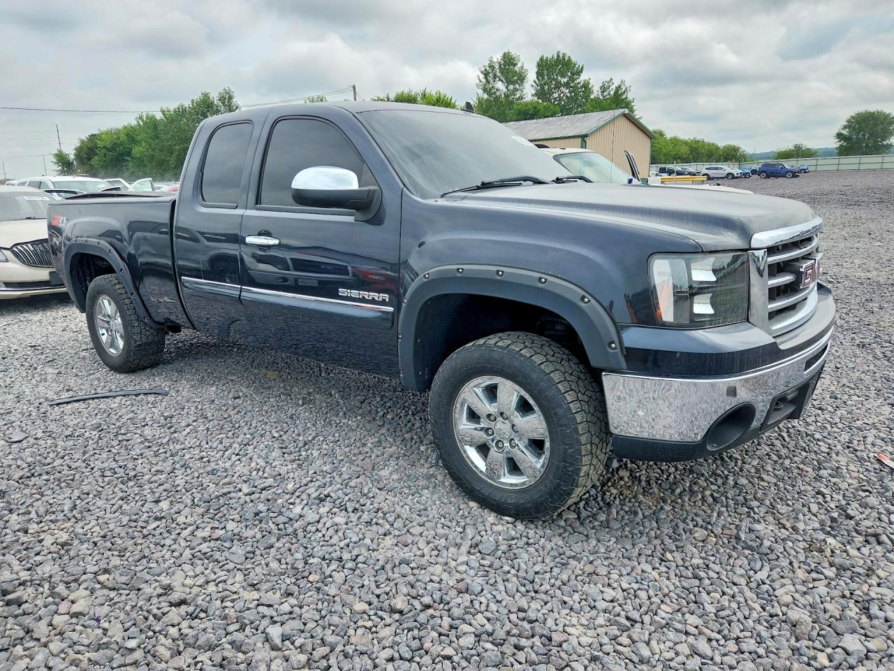 2013 Gmc Sierra K1500 Sle Gray vin: 1GTR2VE72DZ192429