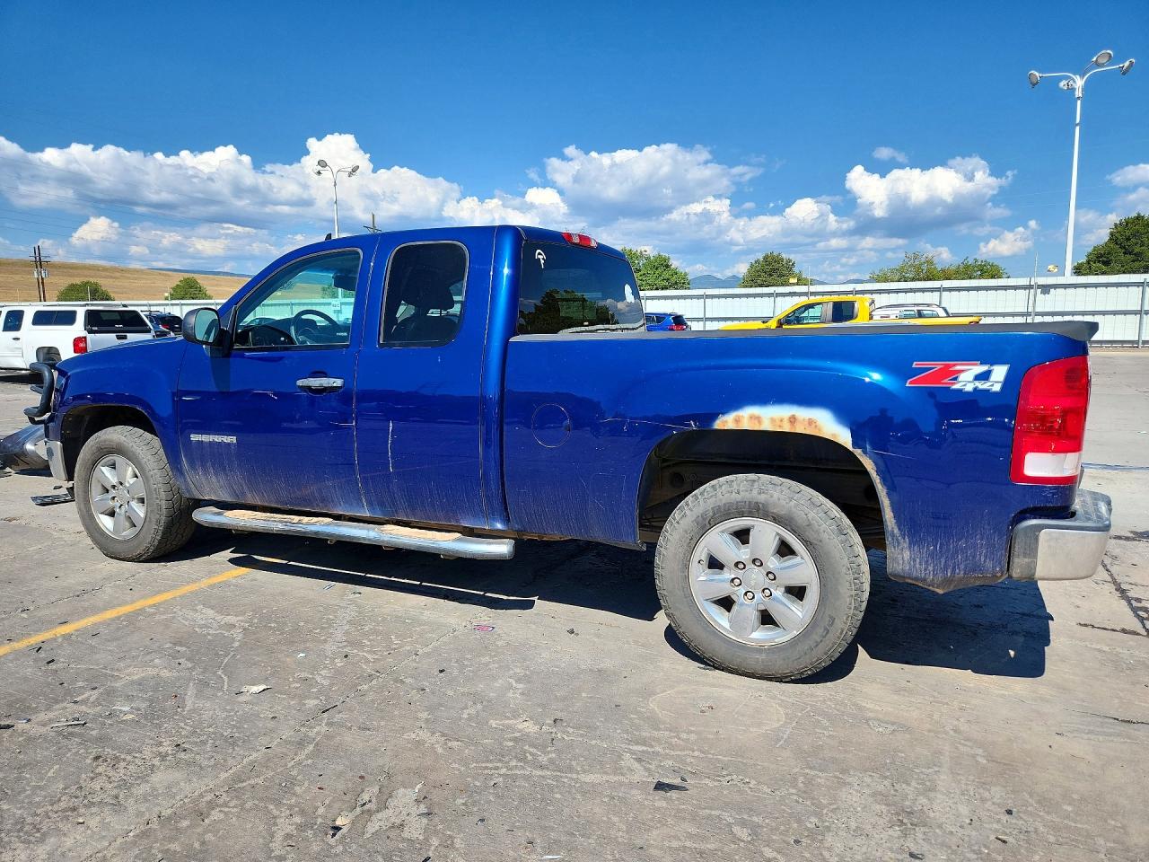 2013 Gmc Sierra K1500 Sle Синий vin: 1GTR2VE72DZ303917