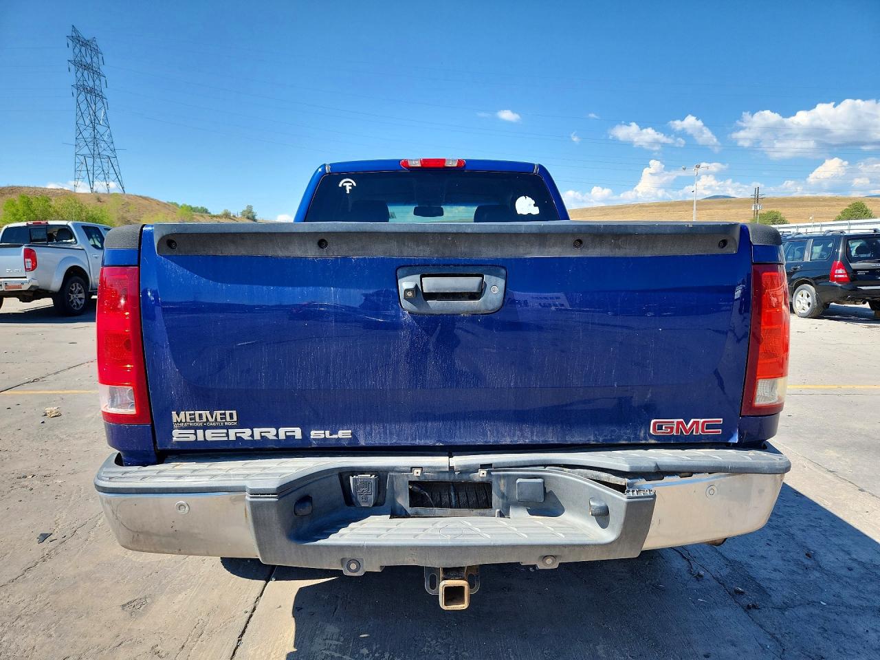 2013 Gmc Sierra K1500 Sle Синий vin: 1GTR2VE72DZ303917