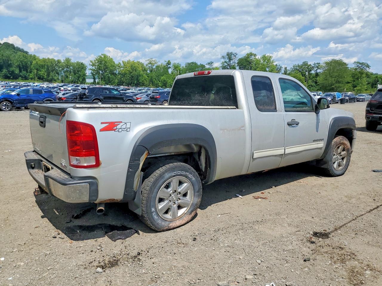 2012 Gmc Sierra K1500 Sle Silver vin: 1GTR2VE73CZ142041