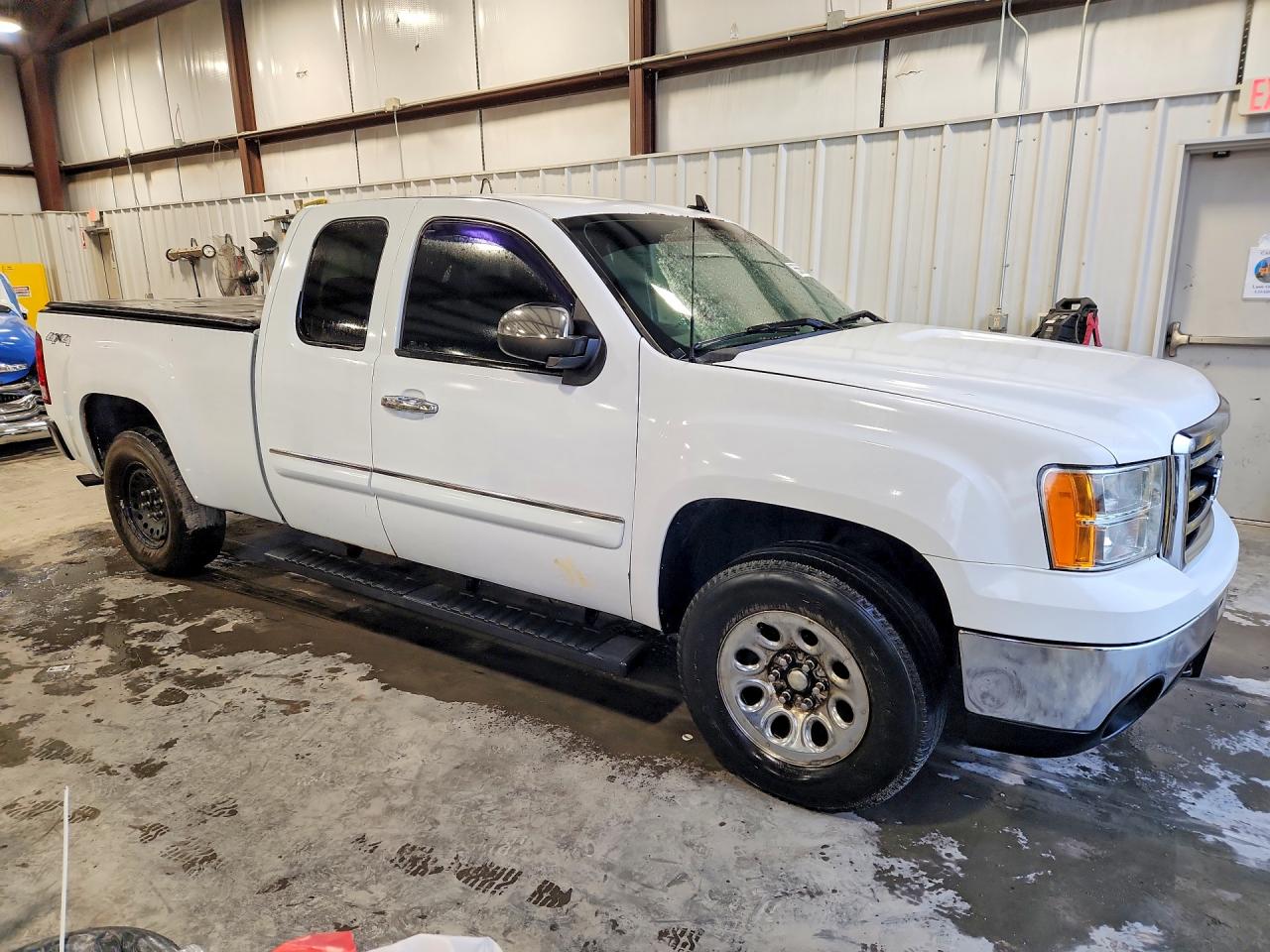 2013 Gmc Sierra K1500 Sle White vin: 1GTR2VE73DZ212560