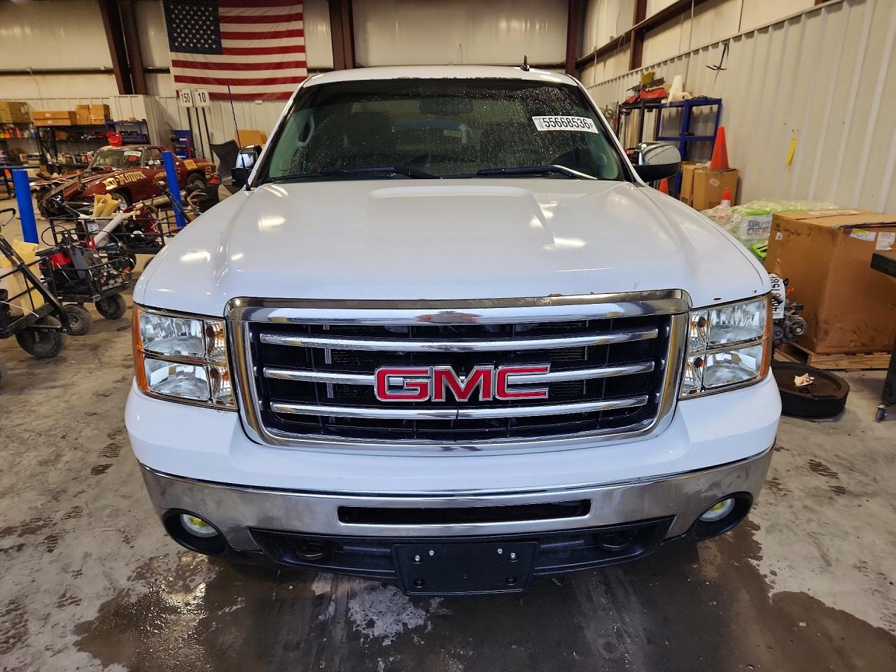 2013 Gmc Sierra K1500 Sle White vin: 1GTR2VE73DZ212560
