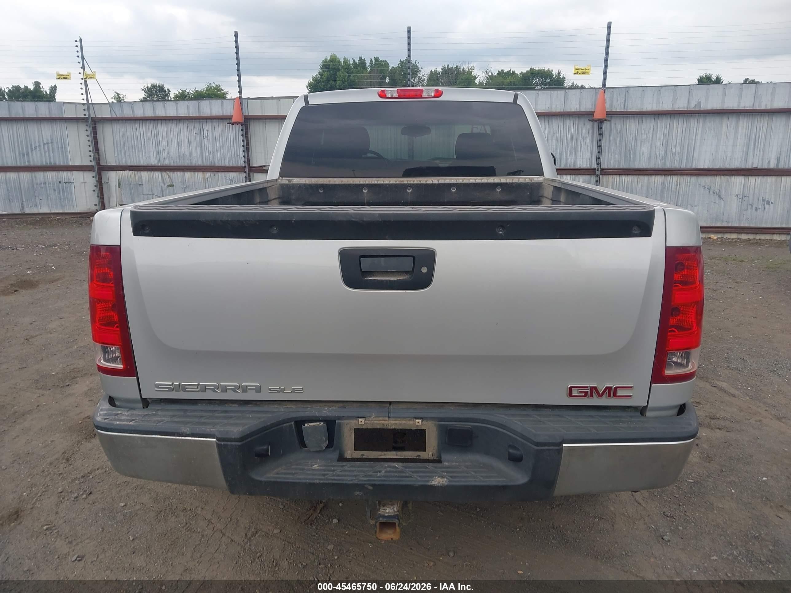 2013 Gmc Sierra 1500 Sle Silver vin: 1GTR2VE73DZ225616