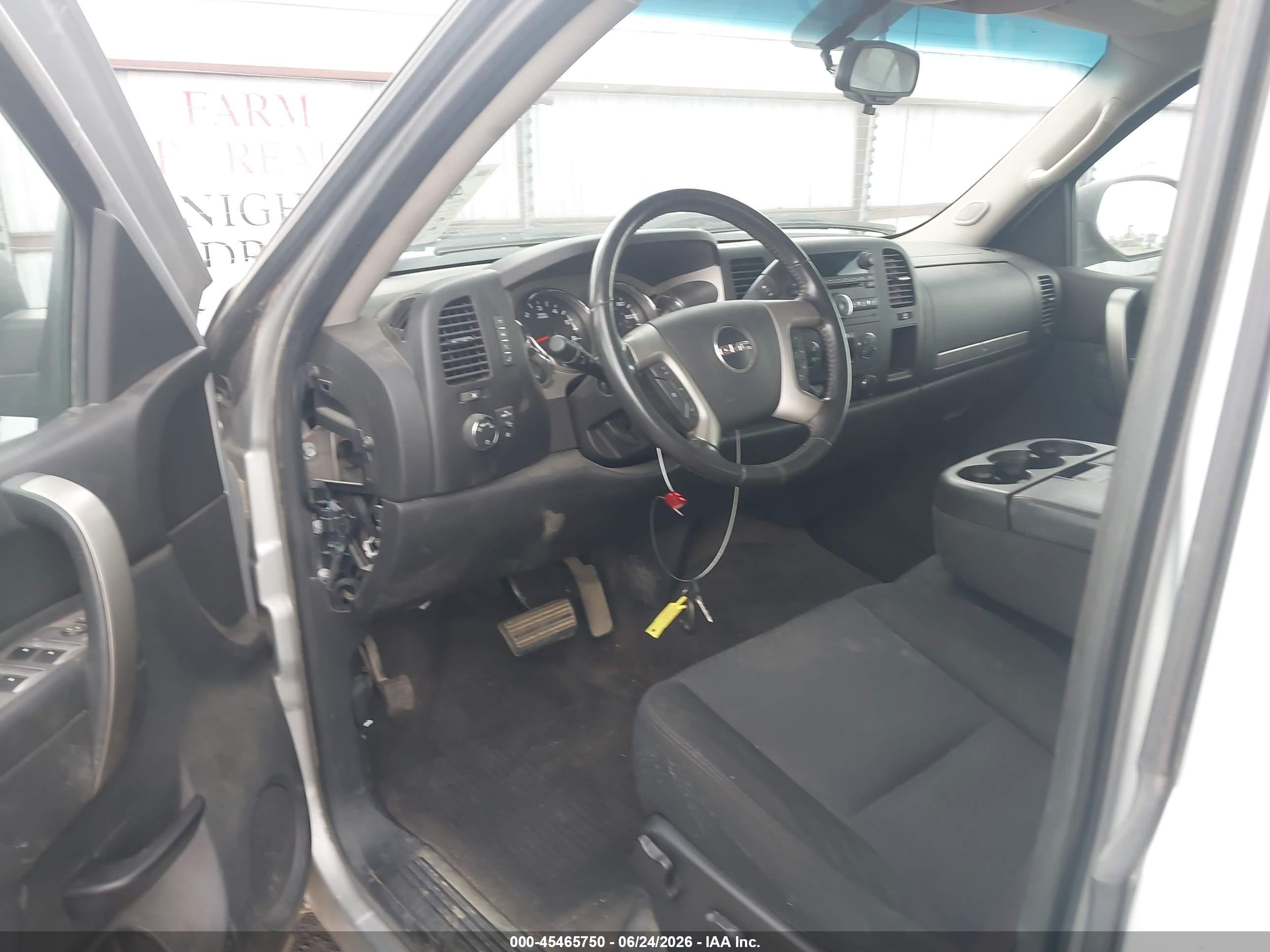 2013 Gmc Sierra 1500 Sle Silver vin: 1GTR2VE73DZ225616