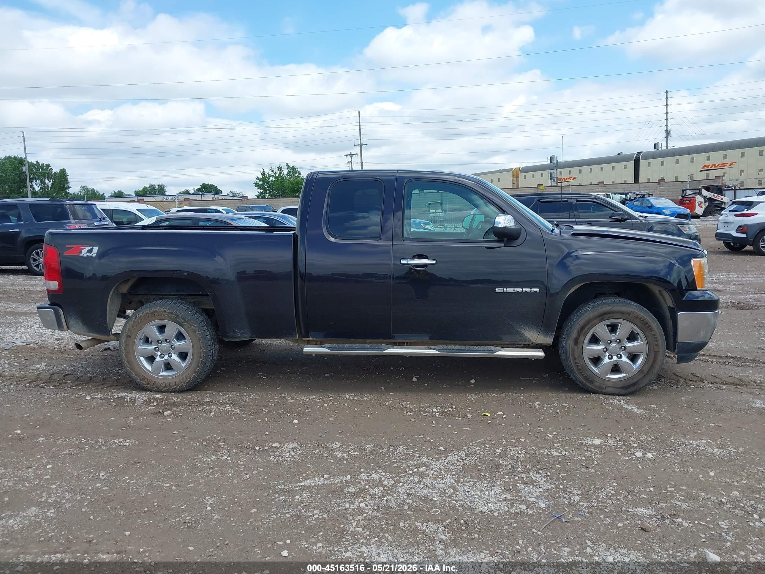 2013 Gmc Sierra 1500 Sle Black vin: 1GTR2VE73DZ267588