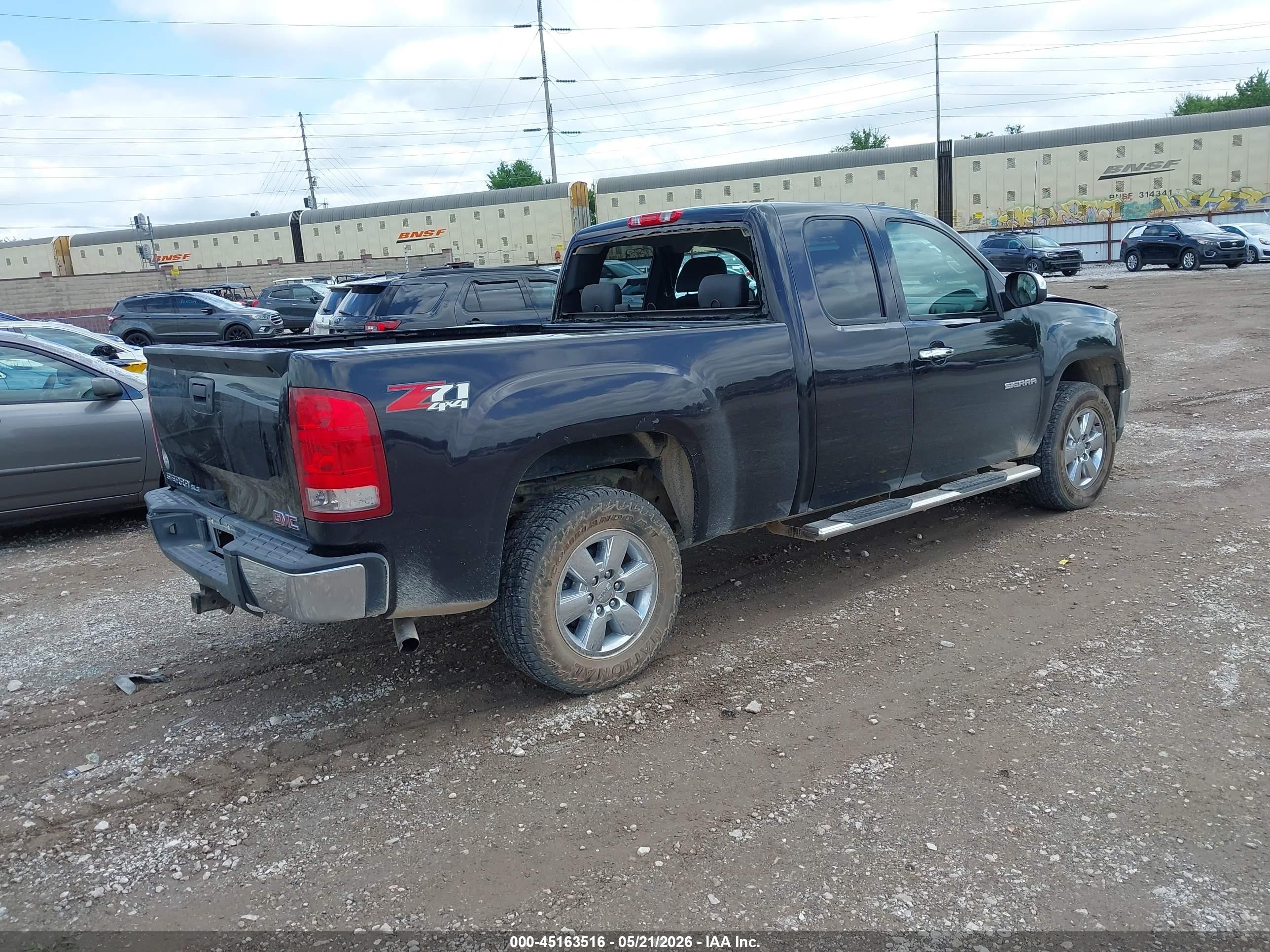 2013 Gmc Sierra 1500 Sle Black vin: 1GTR2VE73DZ267588