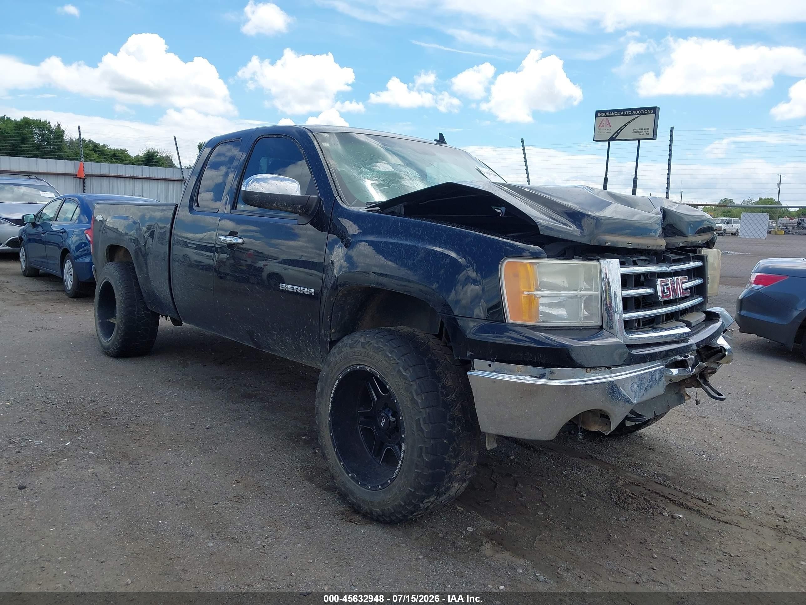 2013 Gmc Sierra 1500 Sle Black vin: 1GTR2VE73DZ270751