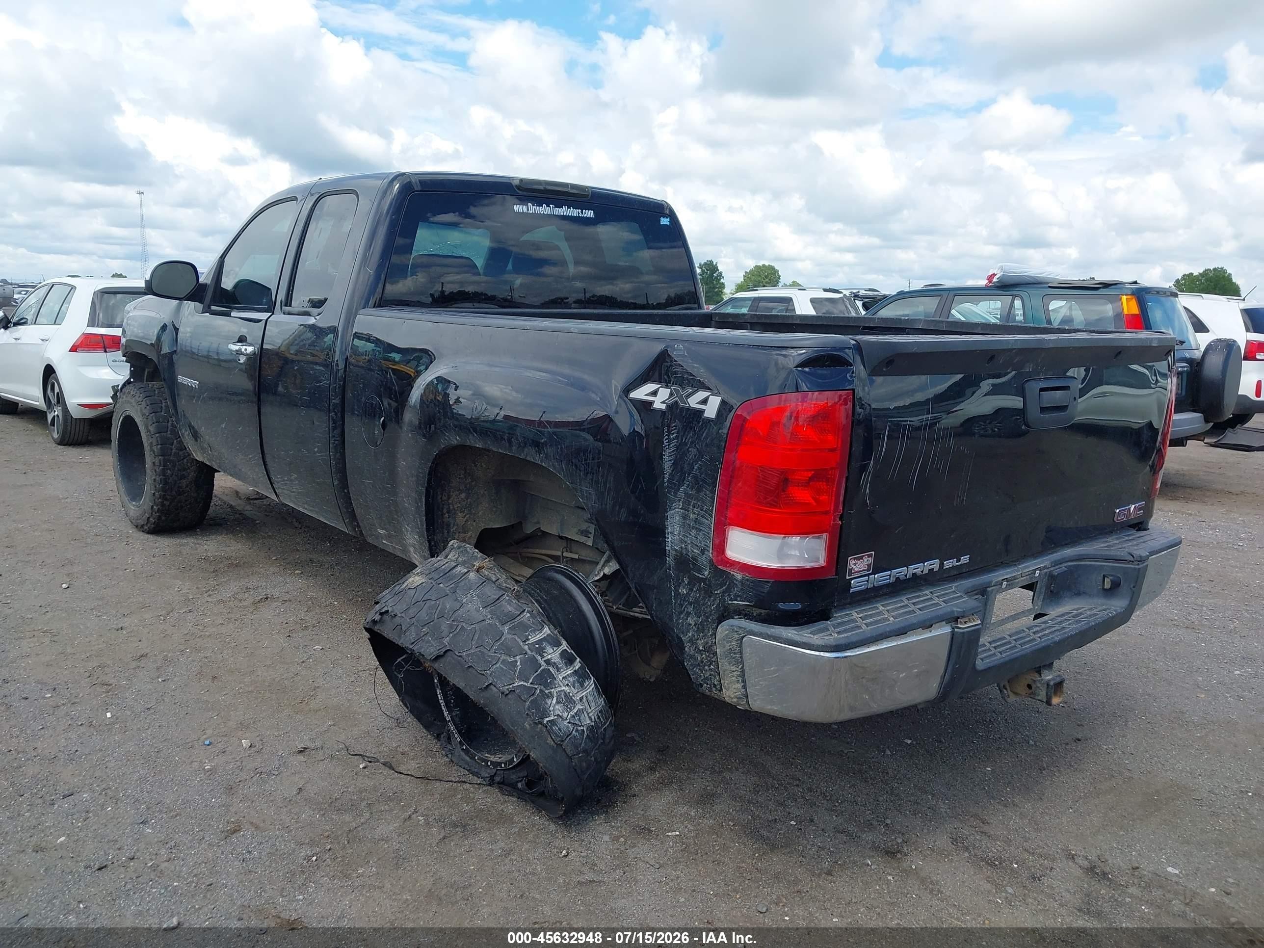 2013 Gmc Sierra 1500 Sle Black vin: 1GTR2VE73DZ270751