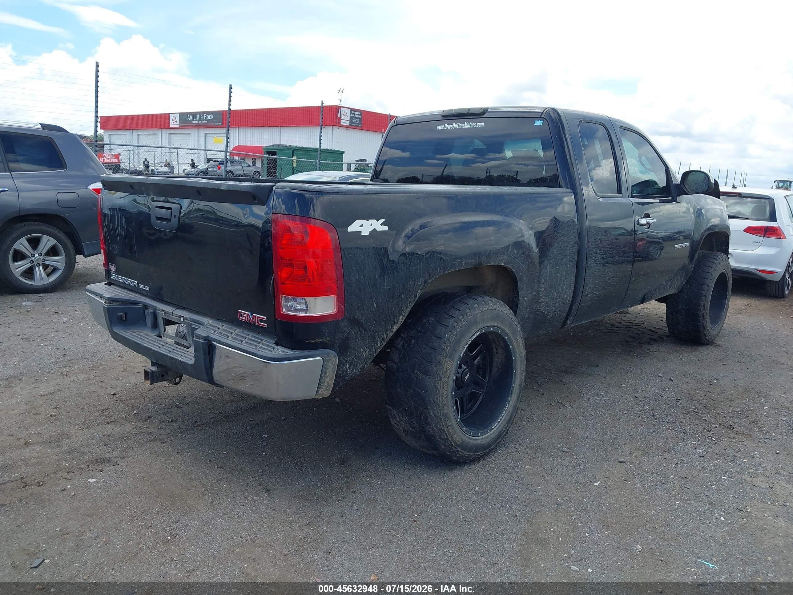 2013 Gmc Sierra 1500 Sle Black vin: 1GTR2VE73DZ270751