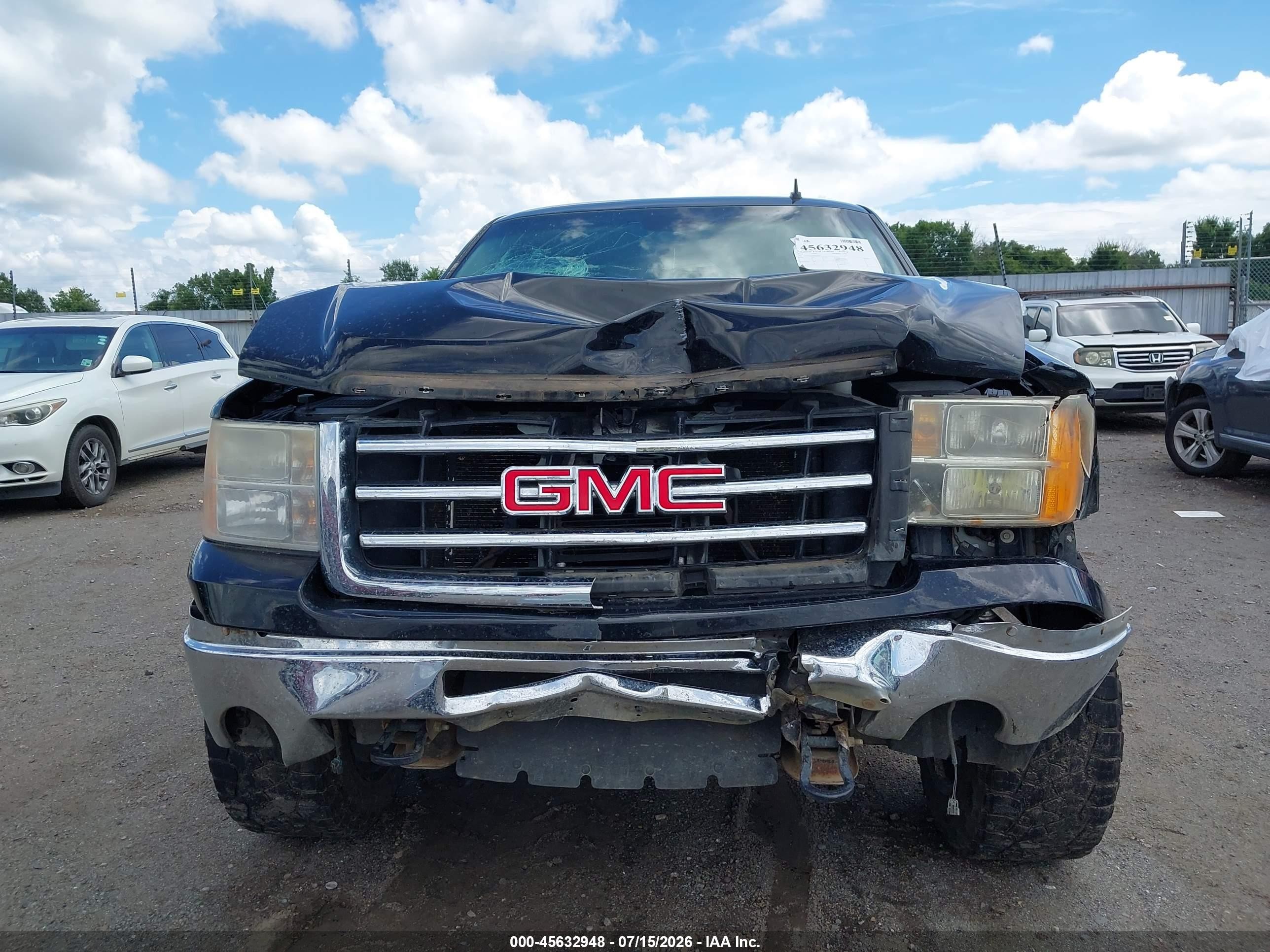 2013 Gmc Sierra 1500 Sle Black vin: 1GTR2VE73DZ270751